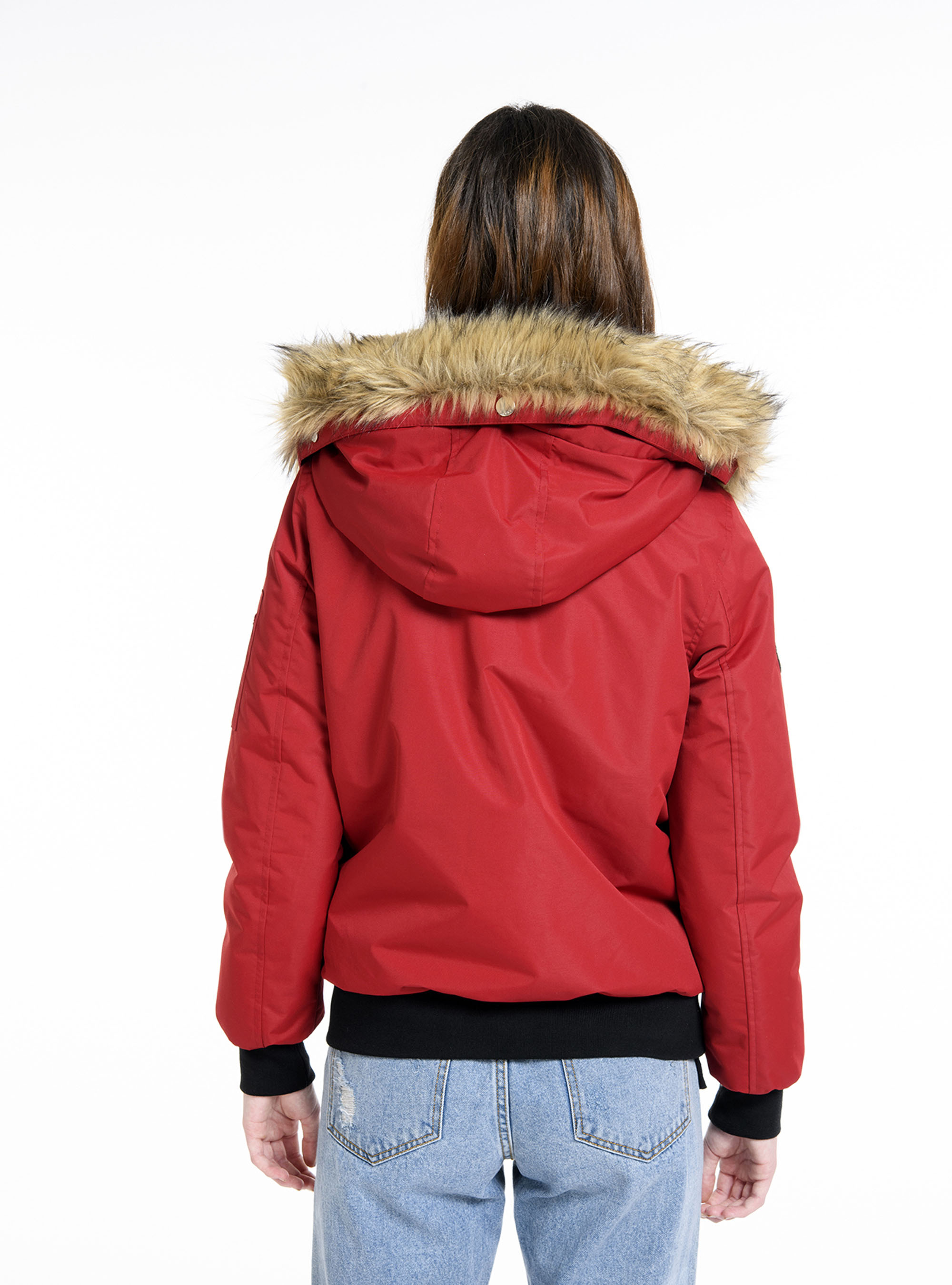 Bomber tecnico donna, C350 RED