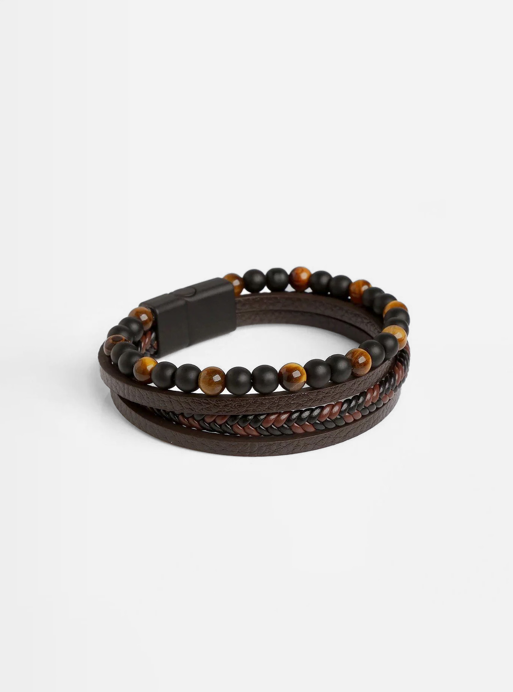 Bracciale doppio giro, BK1 BLACK