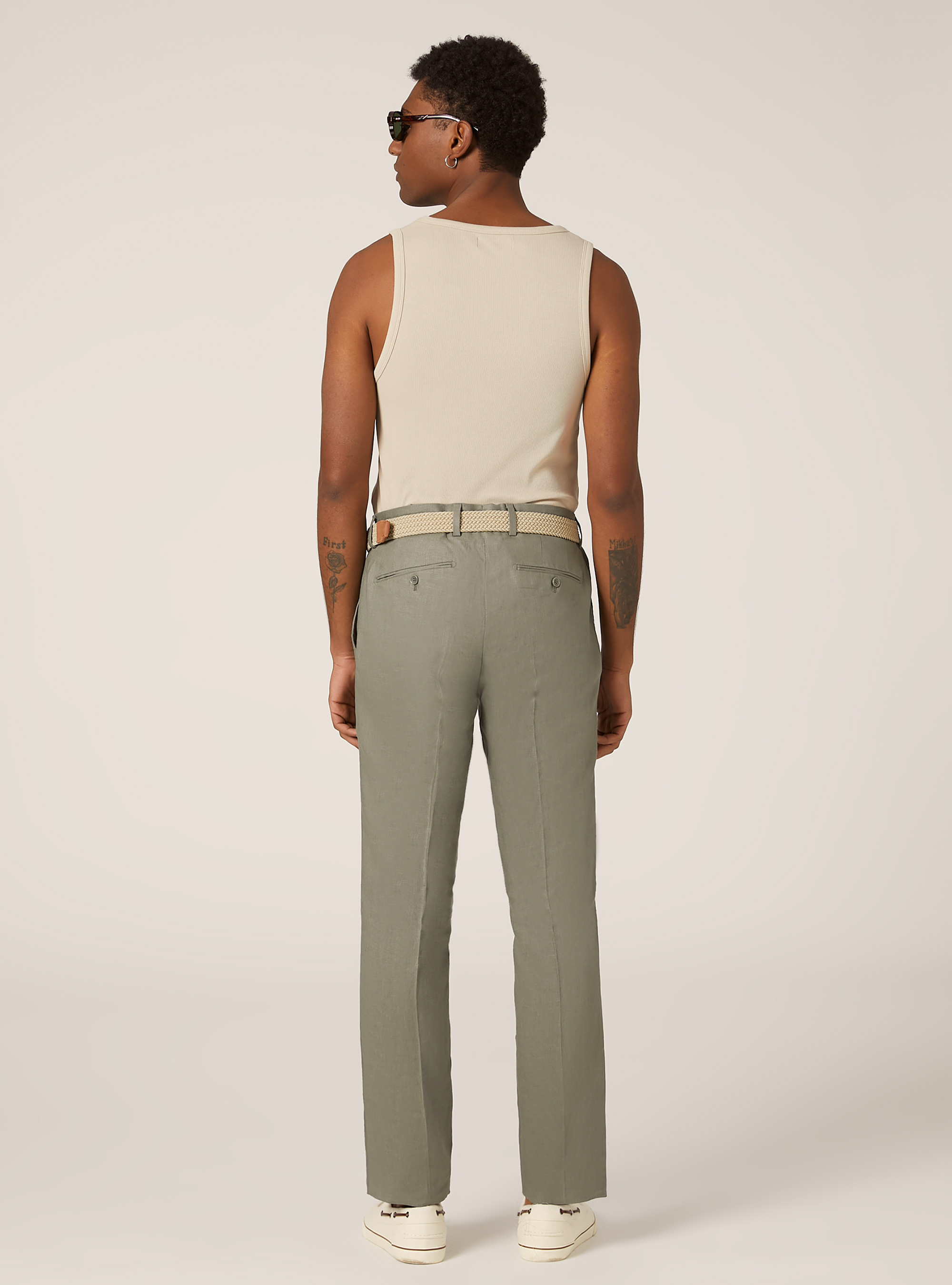 ☆L'Appartement☆ GENTLEMAN PANTS 38 Nº73 Jeansfrontjogger Black / Black – BLESS