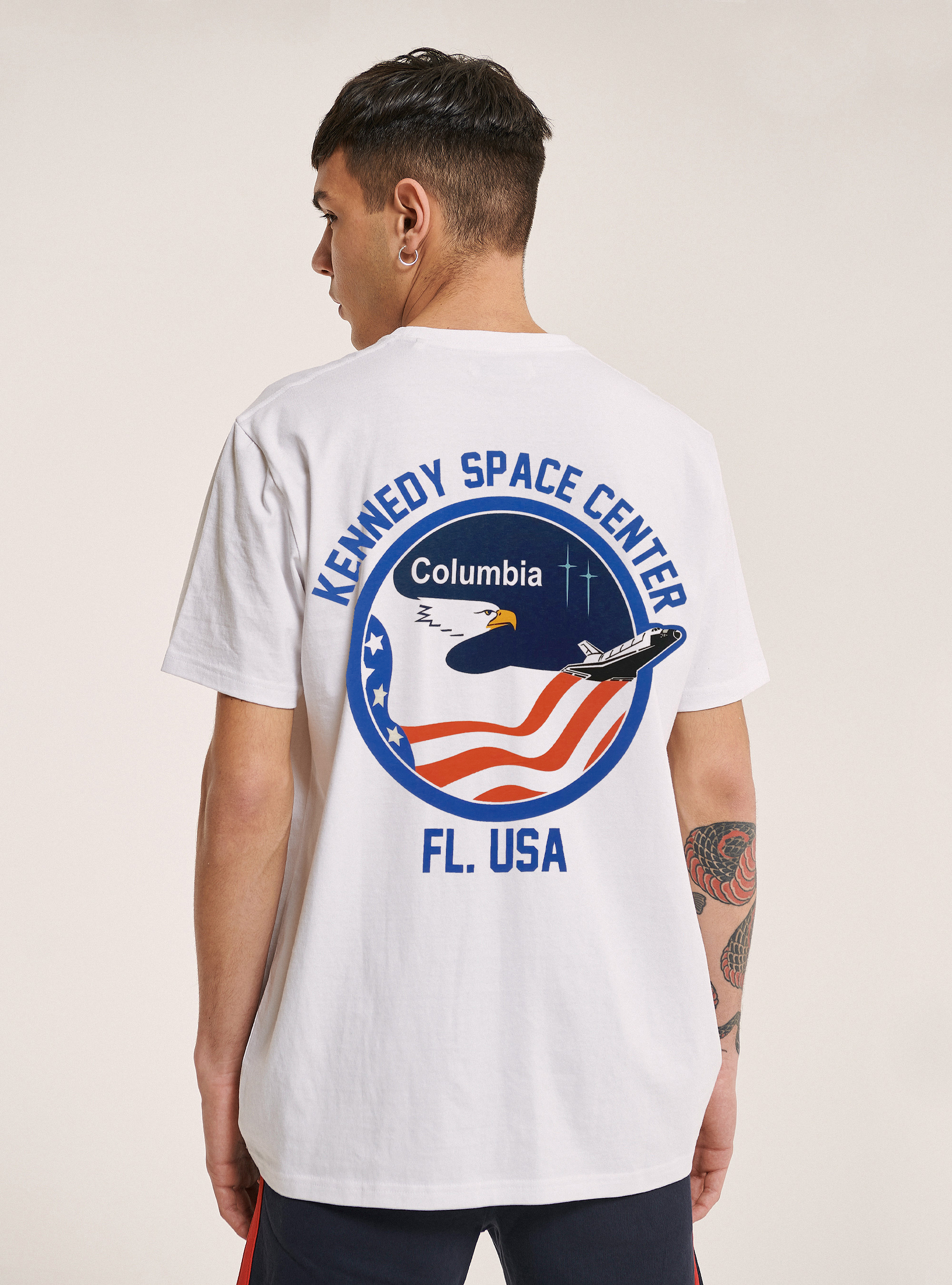 Nasa x Alcott T-shirt, C099 WHITE