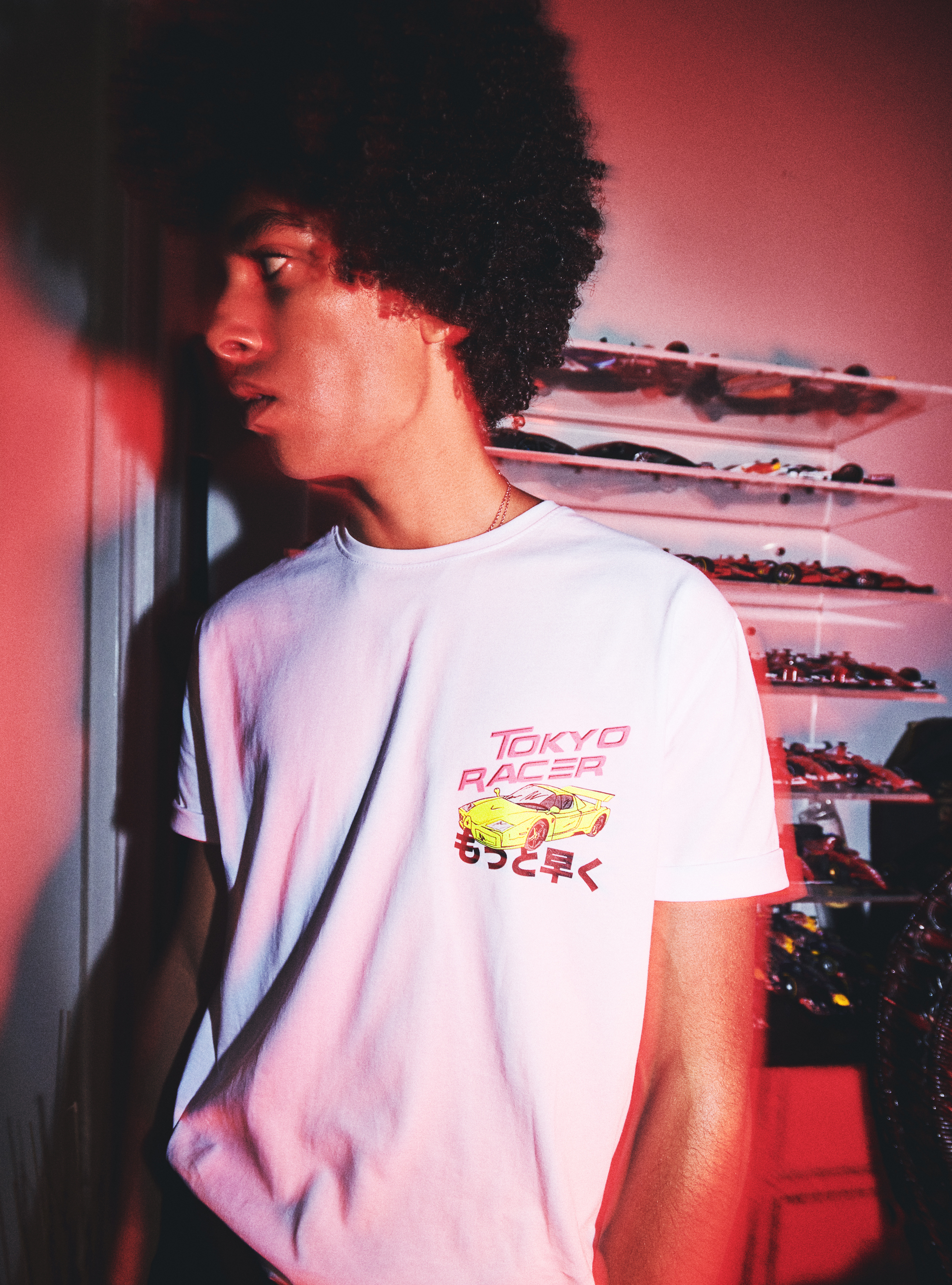 T-shirt con stampa love, WH2 WHITE