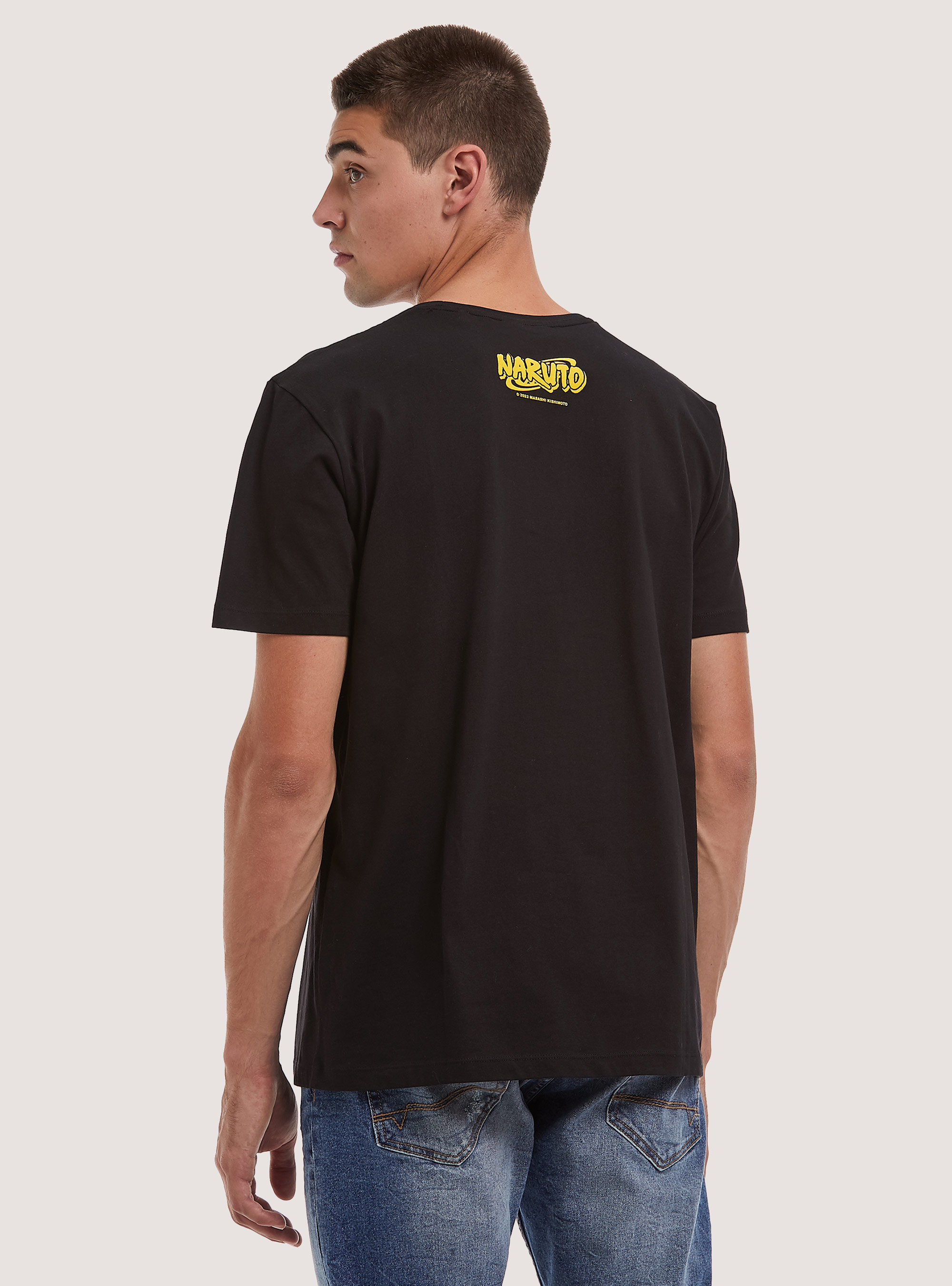 T-shirt Naruto x Alcott, BK1 BLACK