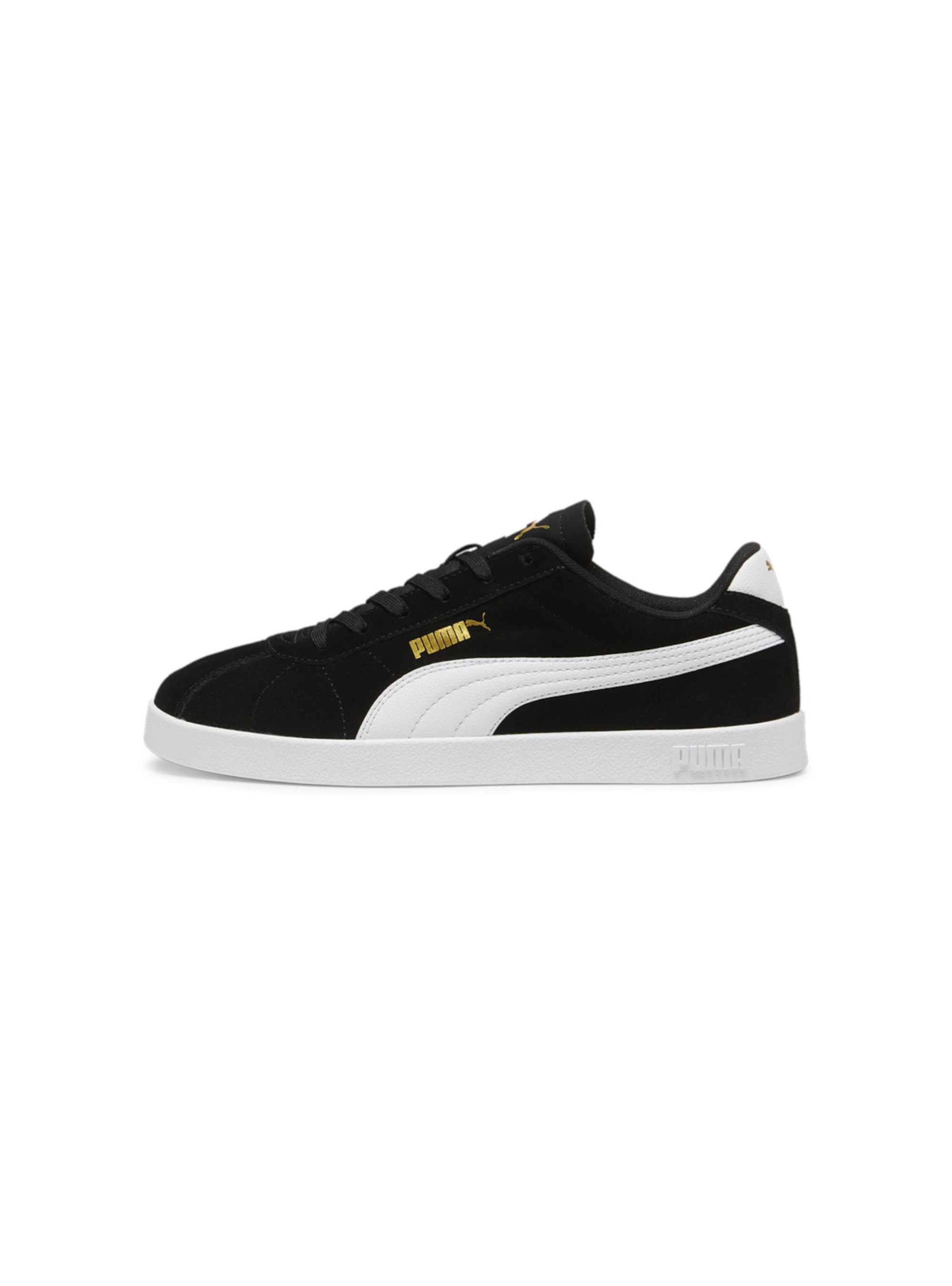 PUMA Club II Unisex Suede Sneakers, BK1 BLACK