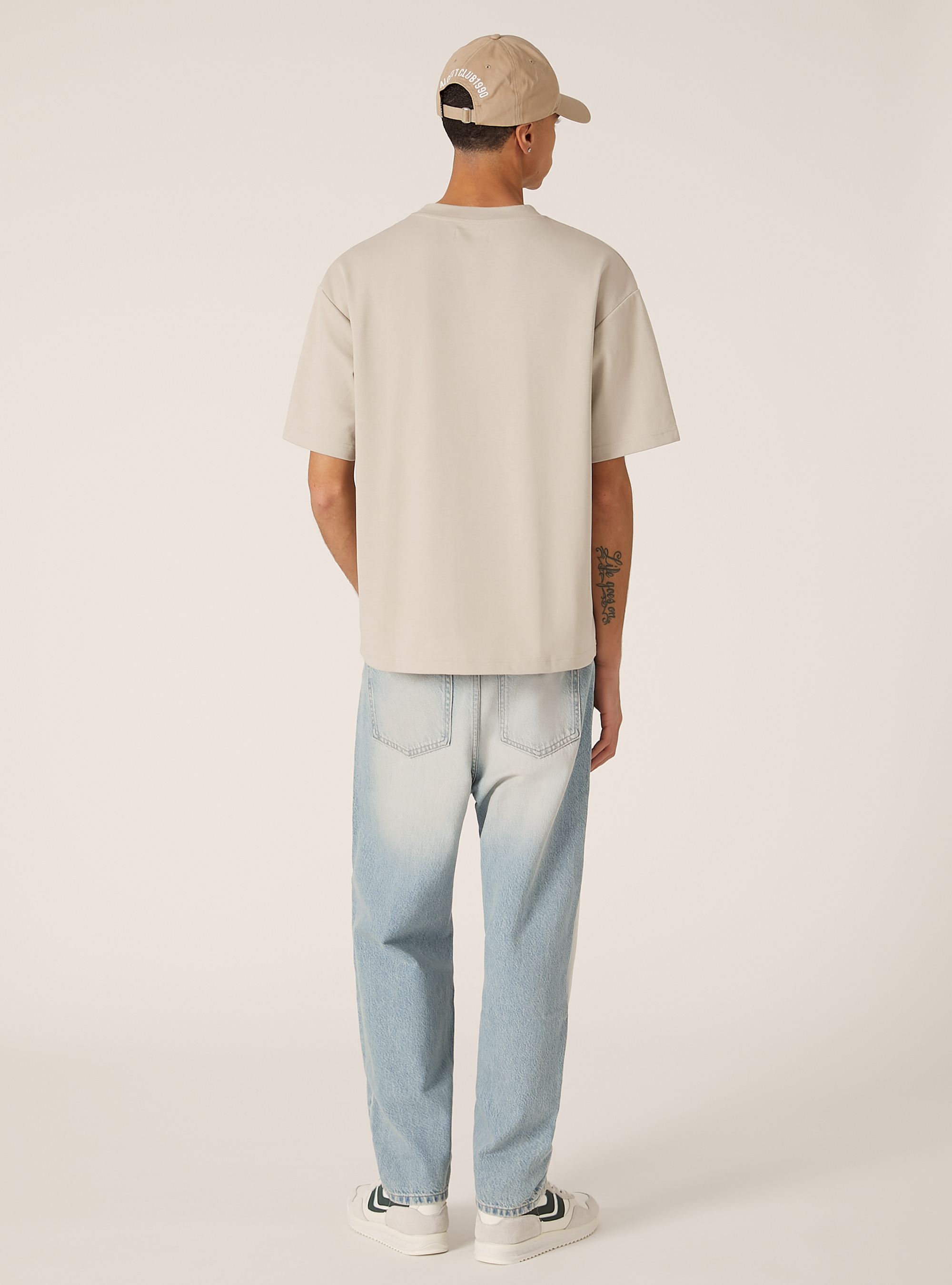 AIRes jersey T-shirt, BG2 BEIGE MEDIUM