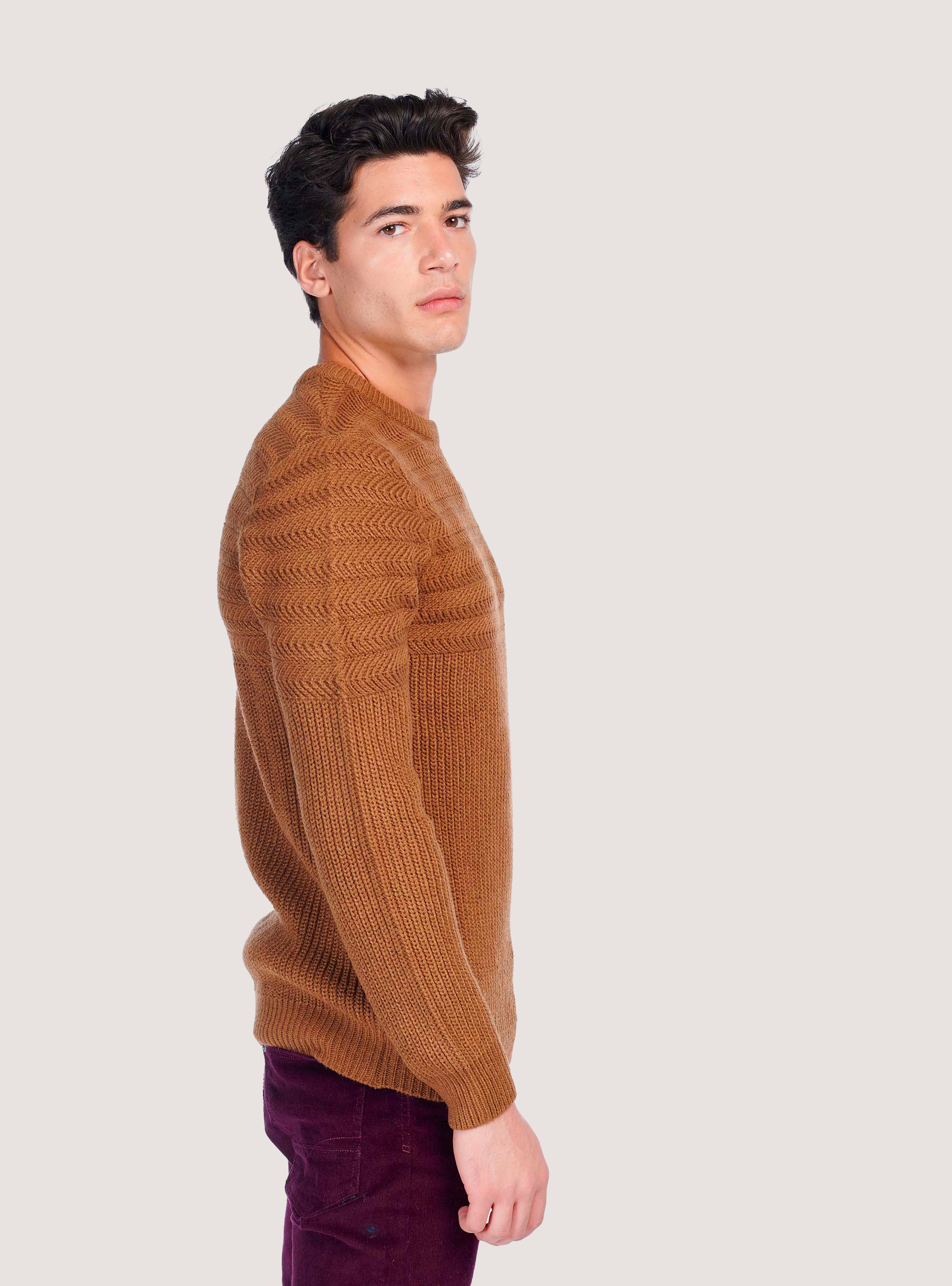 JERSEY CUELLO REDONDO, MULTICOLORE