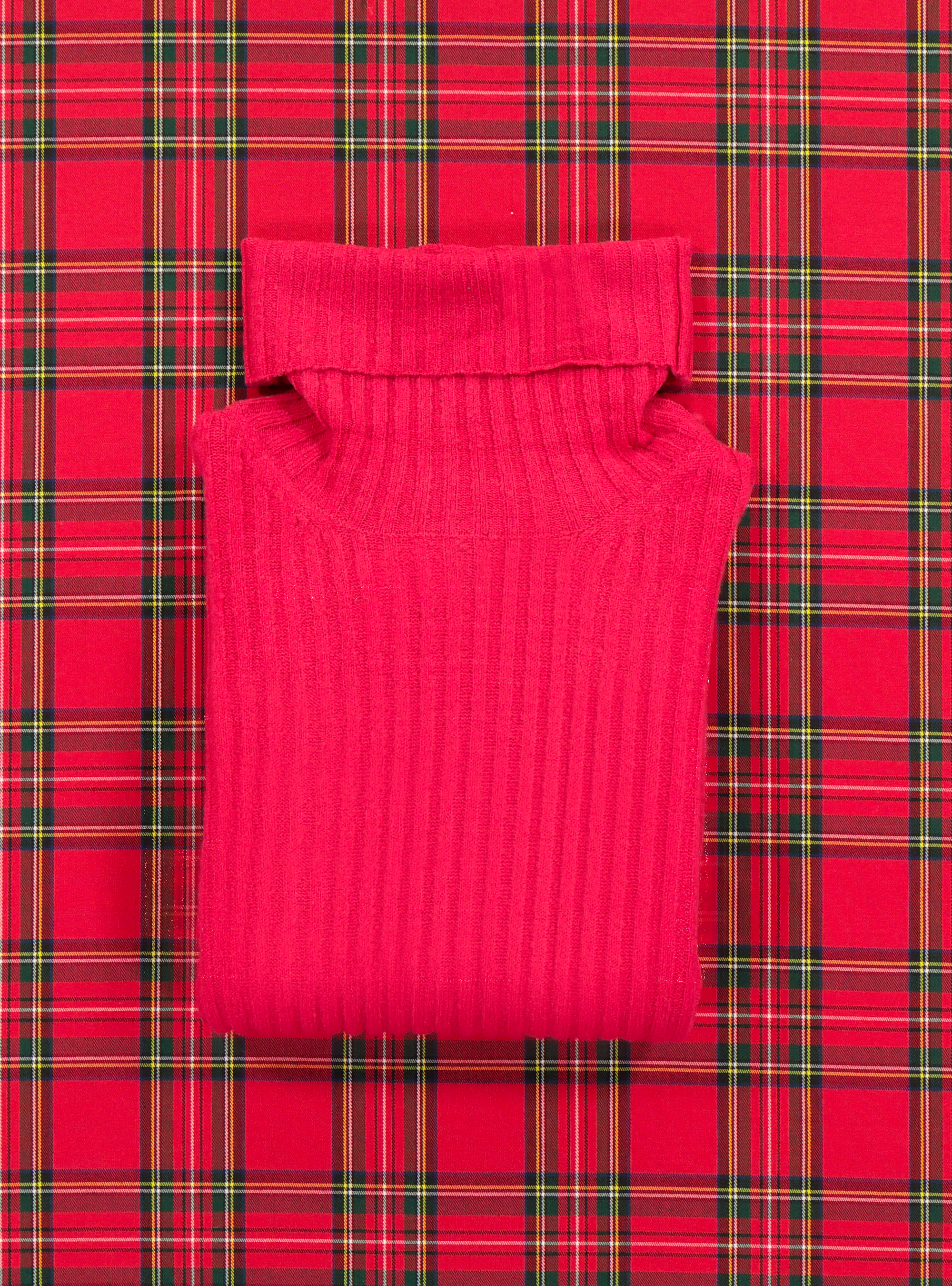 Jersey oversize de cuello alto, FUCSIA
