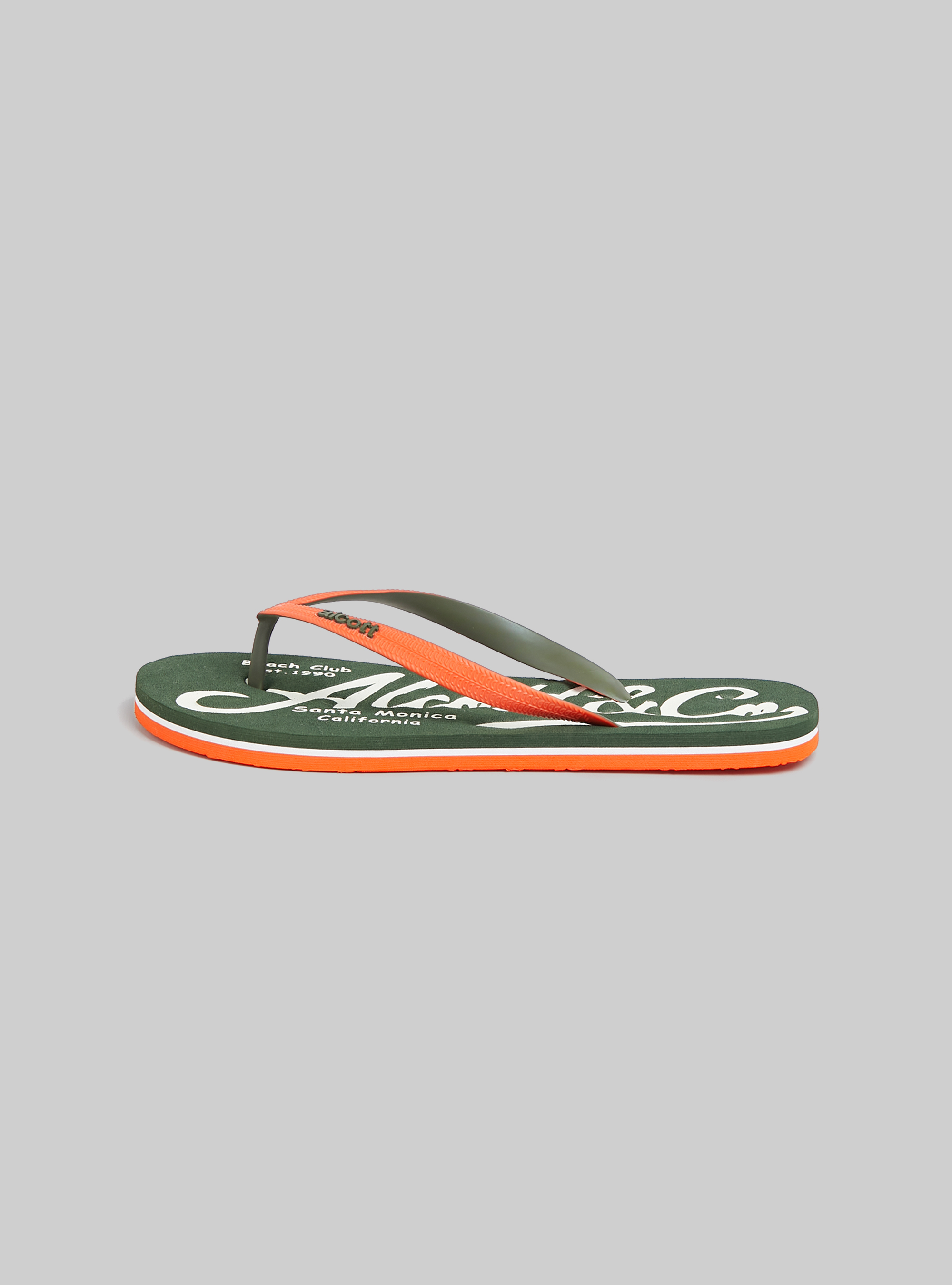 Infradito con logo a constrasto, KY2 KAKY MEDIUM
