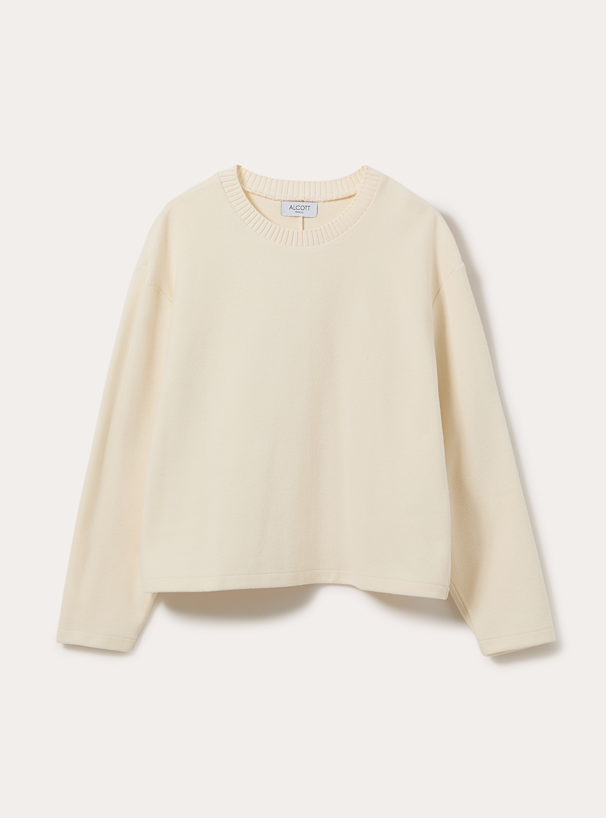 Maglia collo rotondo, WH1 OFF WHITE