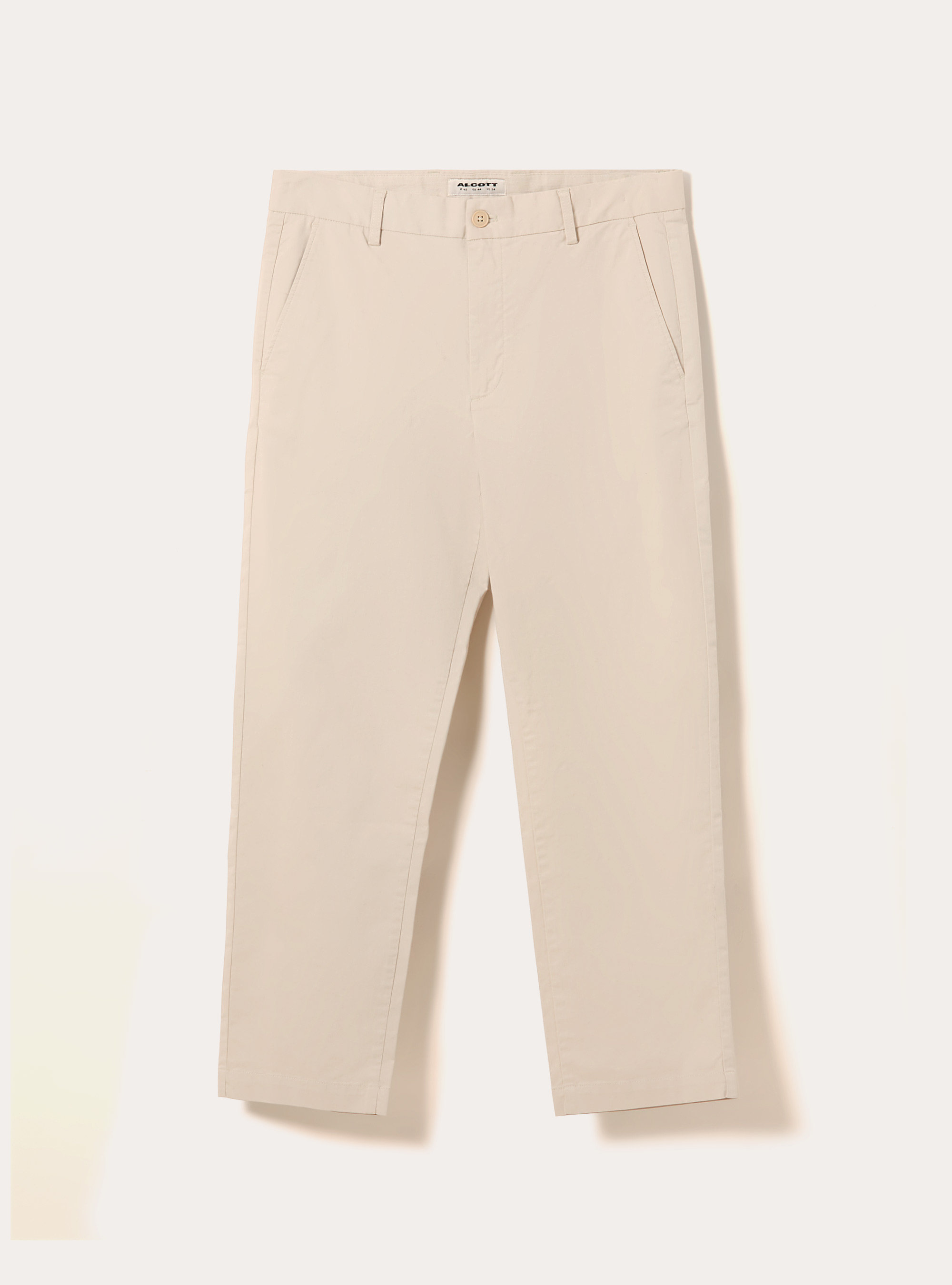 Slim Fit Chino-Hose aus Stretch-Twill, BG3 BEIGE LIGHT