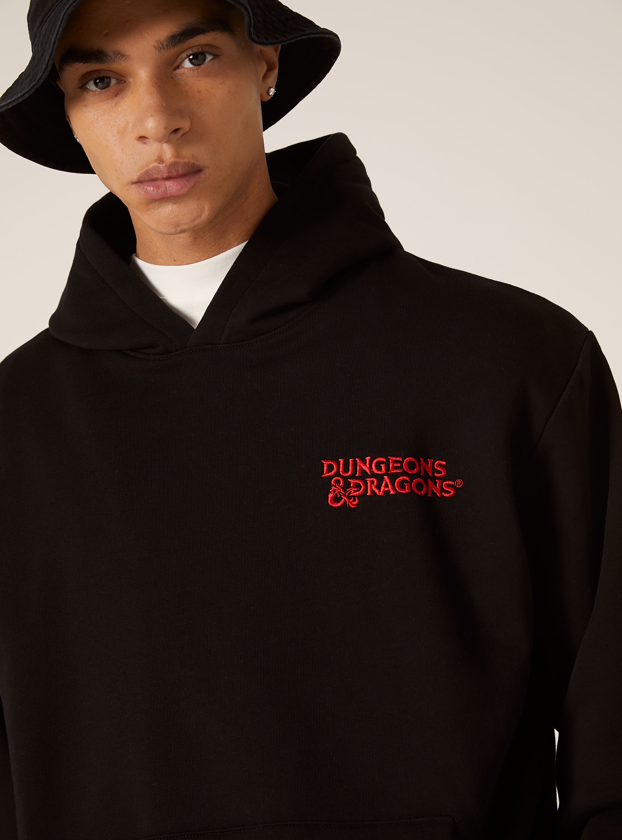 Sweat-shirt Dungeons & Dragons boxy fit / Alcott, BK1 BLACK