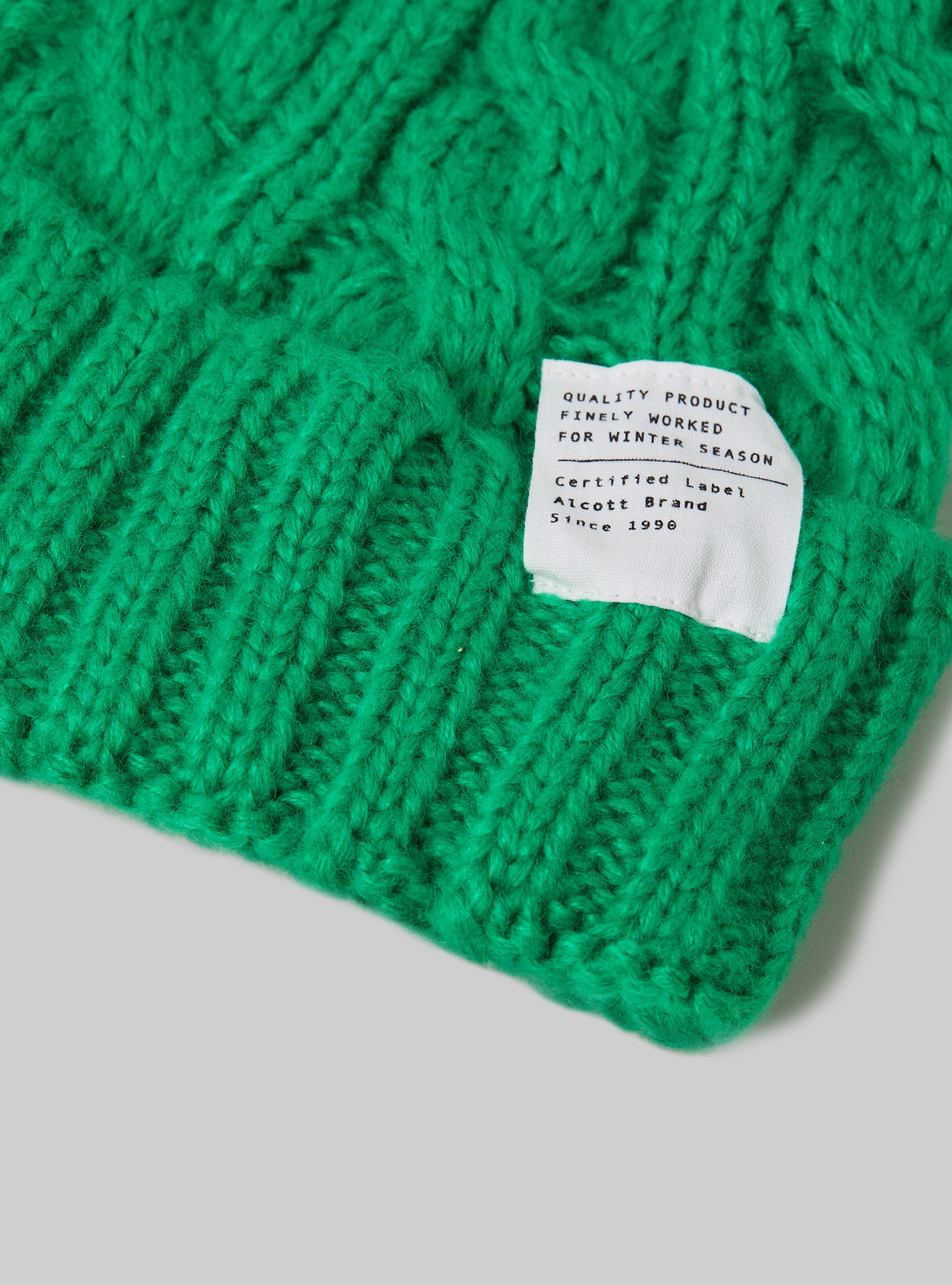 Cappello con trecce e patch, GC3 ACID GREEN LIGHT