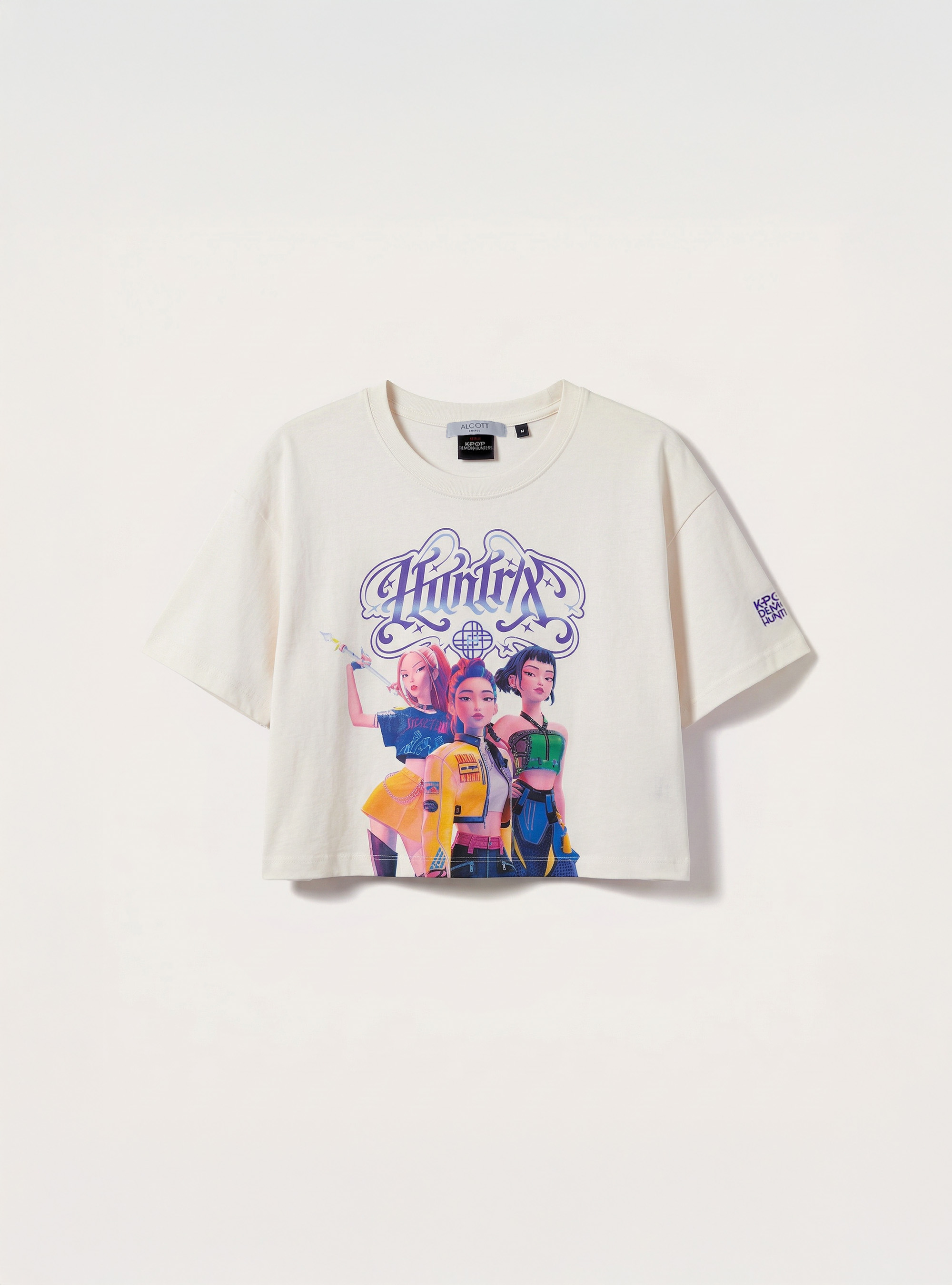 T-shirt Licence KPop Demon Hunters, WH2 WHITE