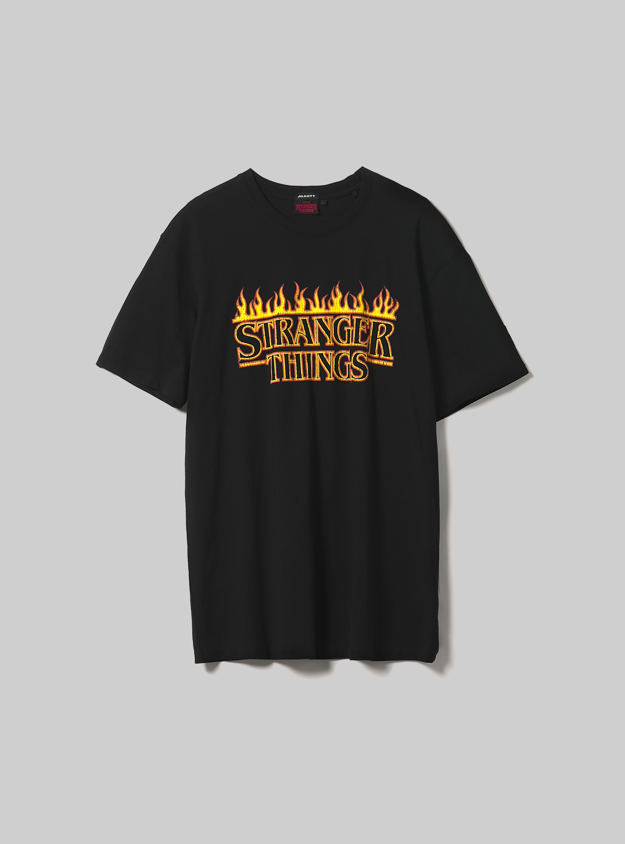 Maglietta Stranger Things / Alcott, BK1 BLACK