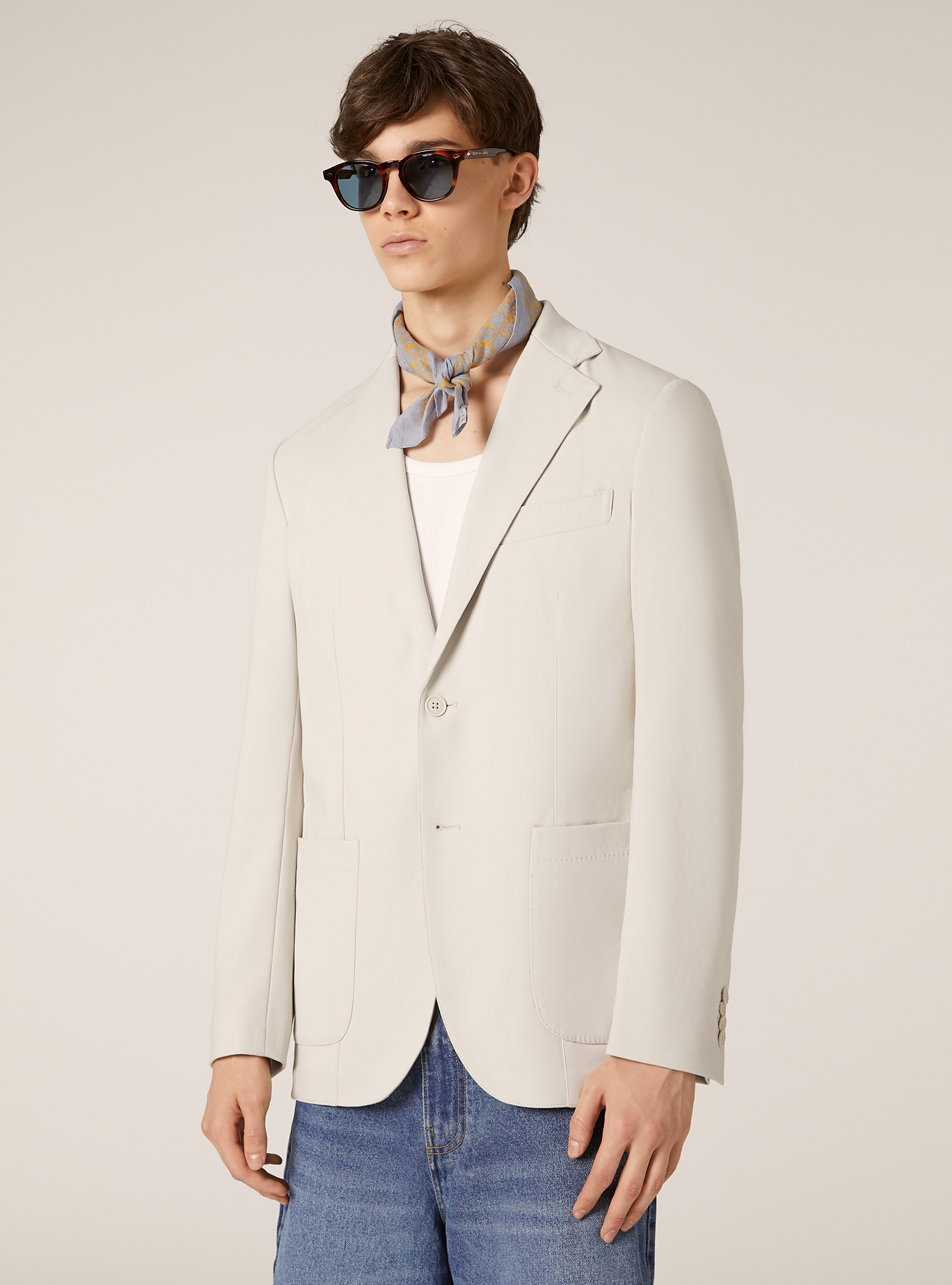 Jersey jacket, CR3 CREAM LIGHT