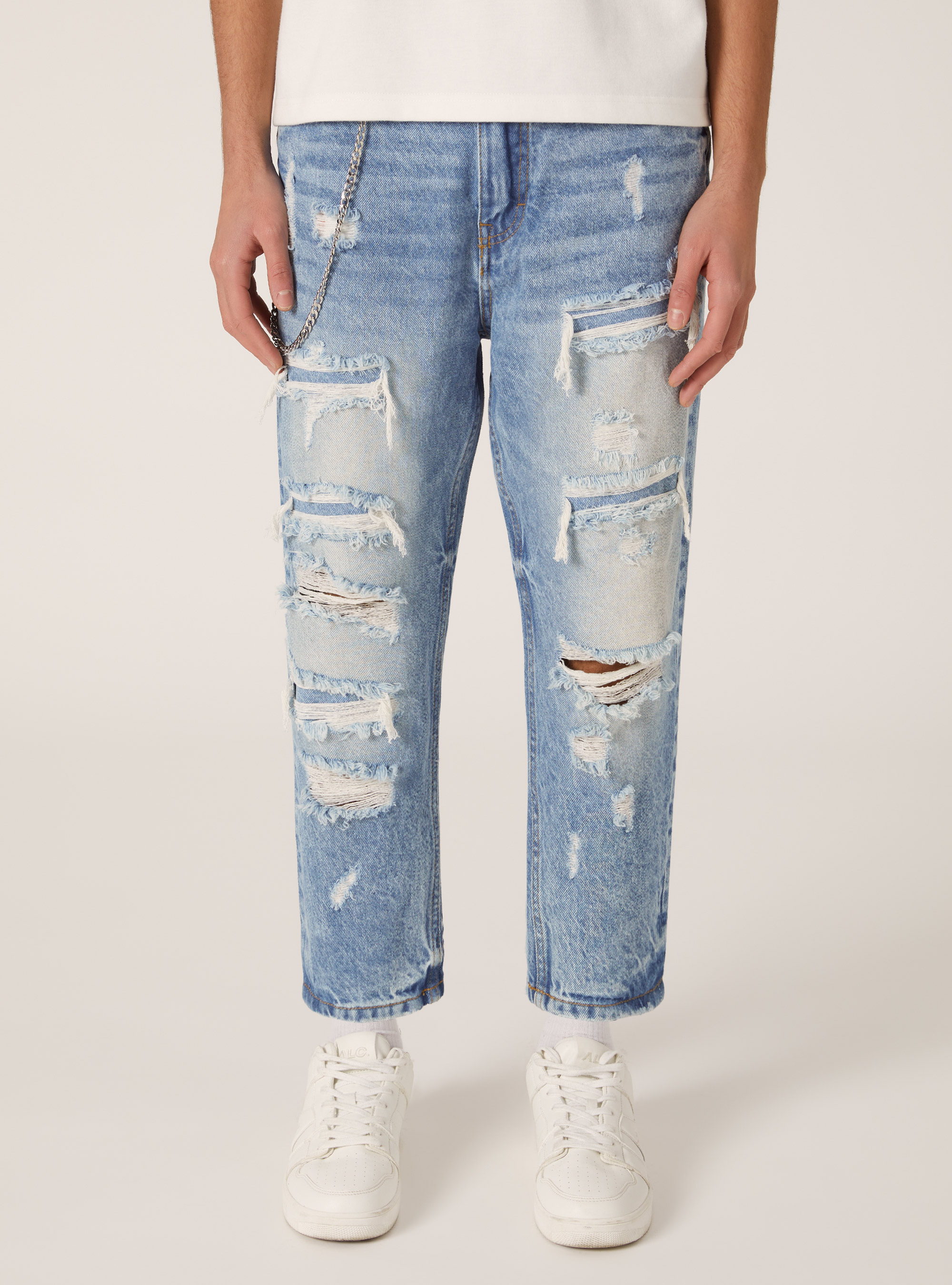 Relaxed fit jeans, D003 MEDIUM BLUE