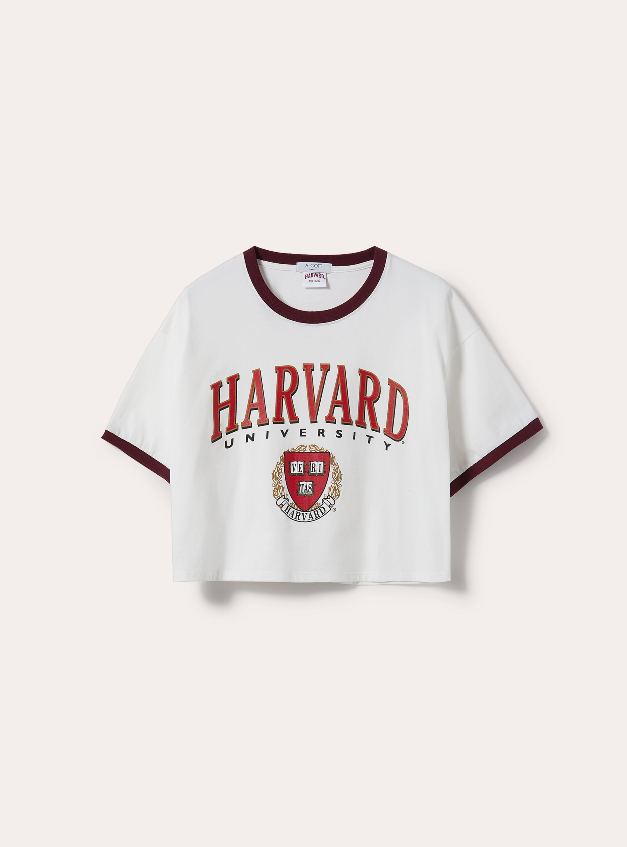 Harvard / Alcott T-shirt, WH2 WHITE