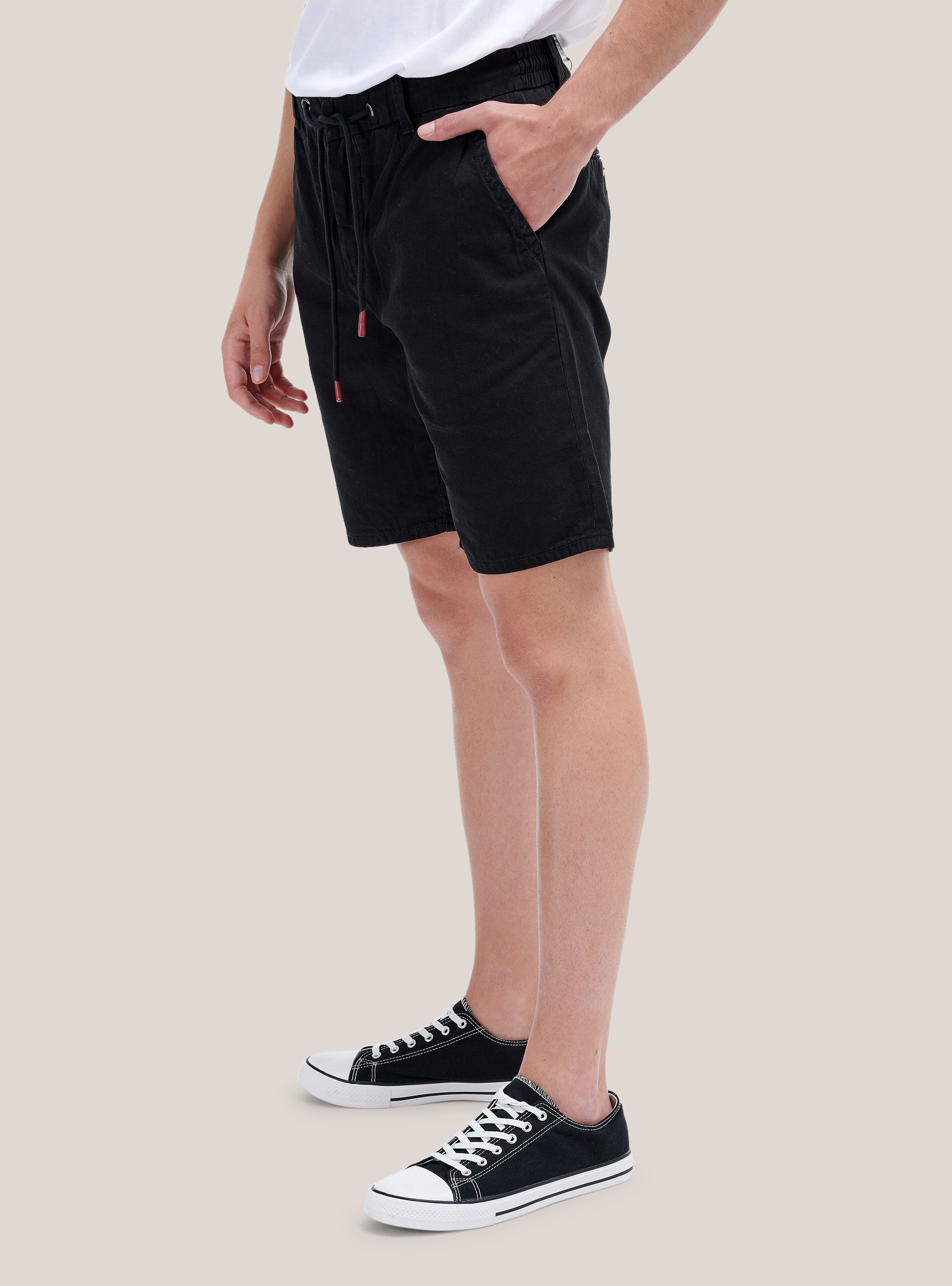 Bermuda en jean, C101 BLACK