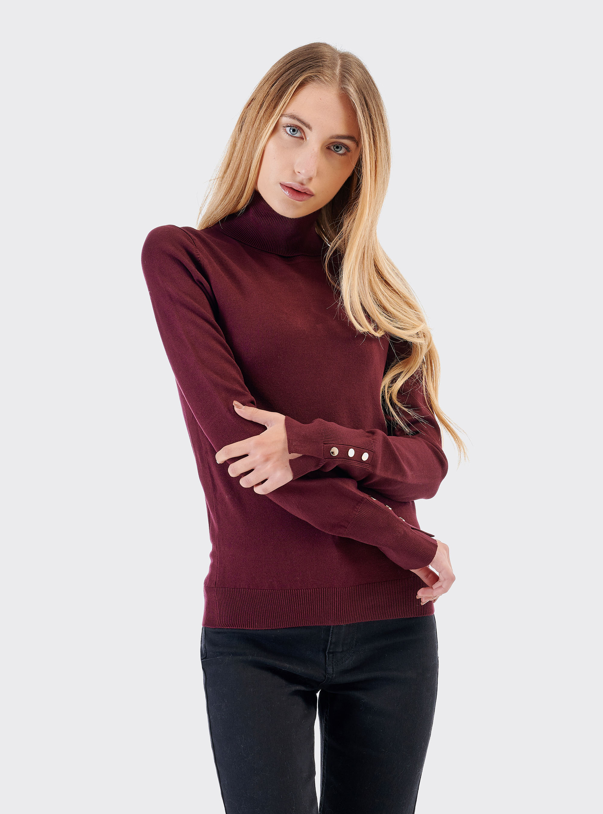 Jersey de cuello alto, BURDEOS