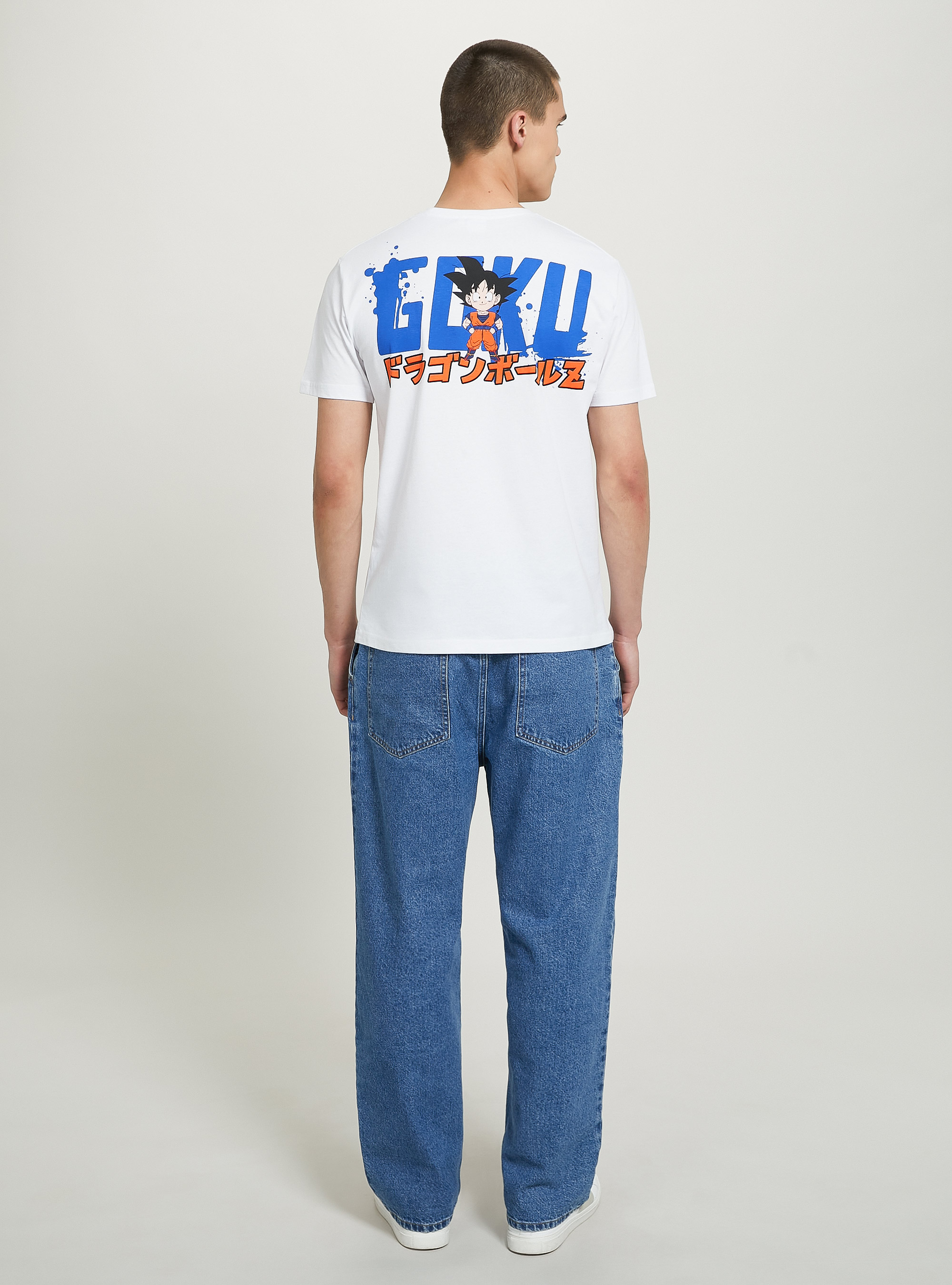 Dragon Ball / Alcott T-shirt, WH3 WHITE