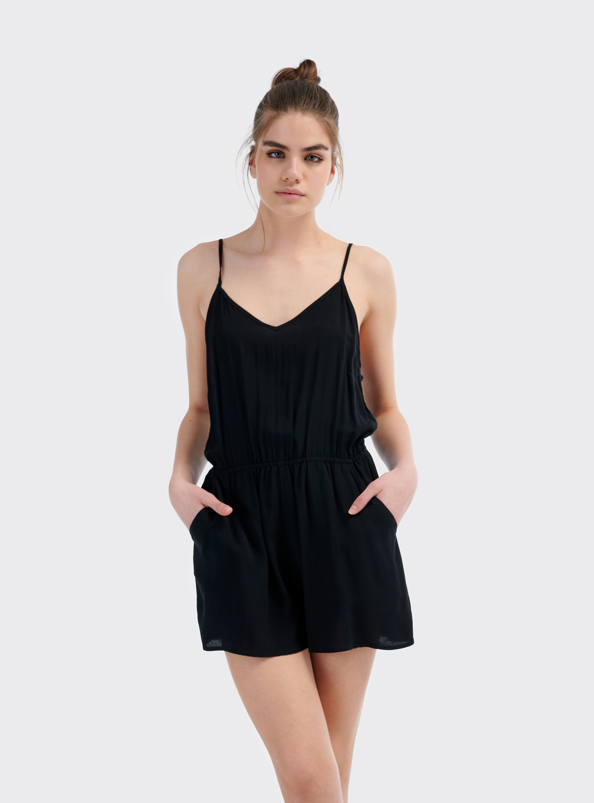 Costume avec ouverture drop, C101 BLACK