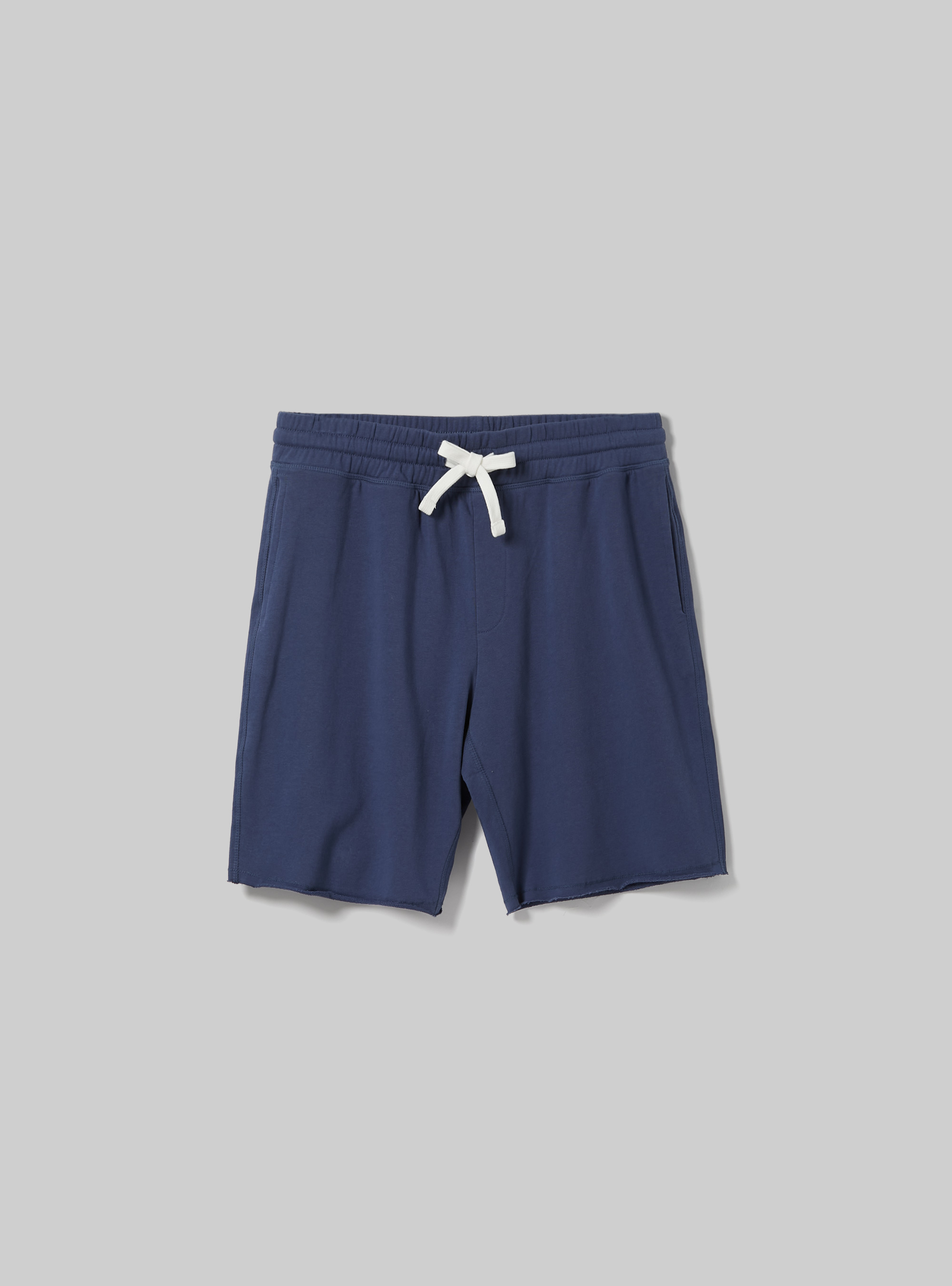Bermuda jogger in cotone, BL2 BLUE MEDIUM