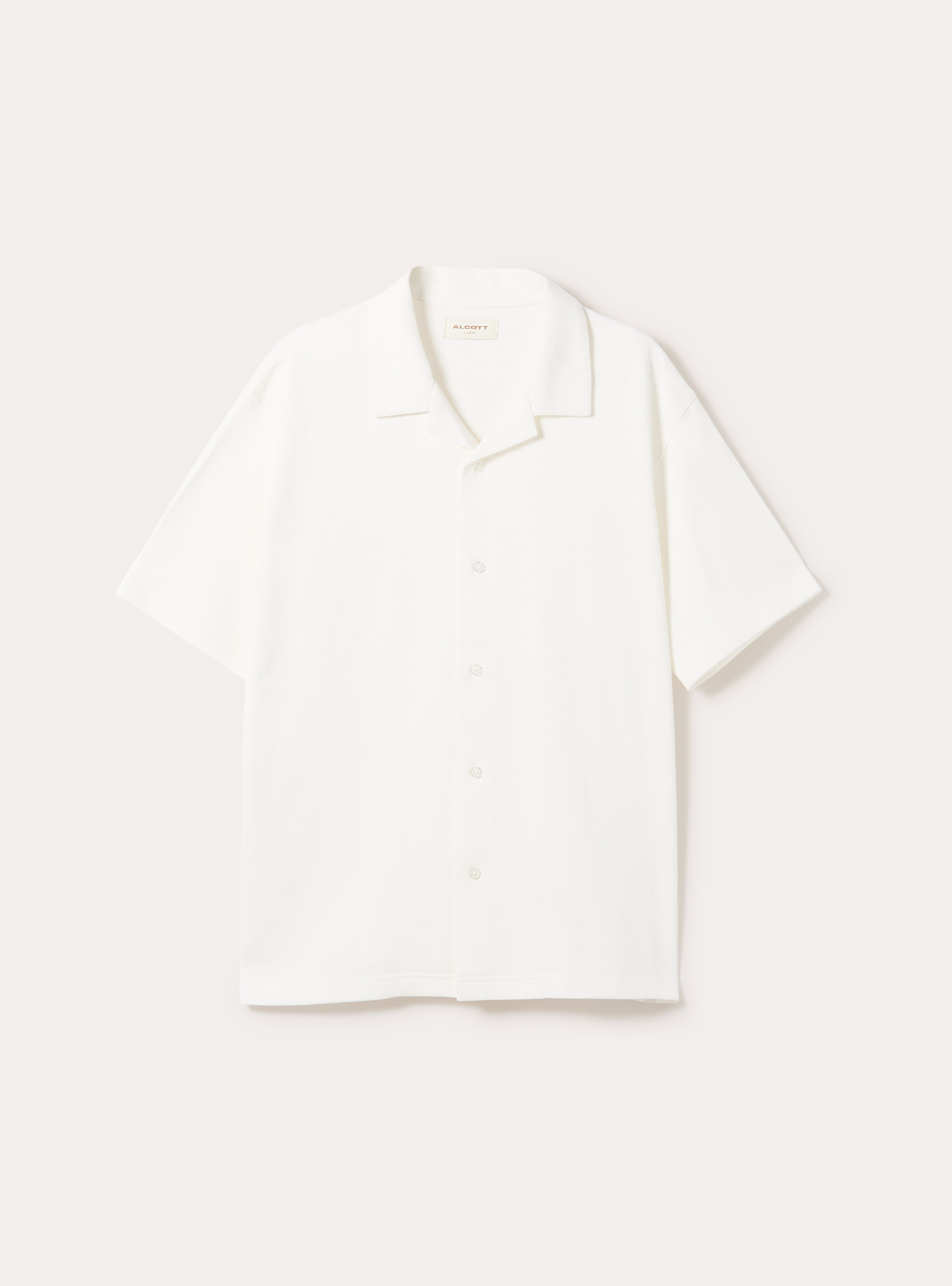 Short-sleeved jersey shirt, WH2 WHITE