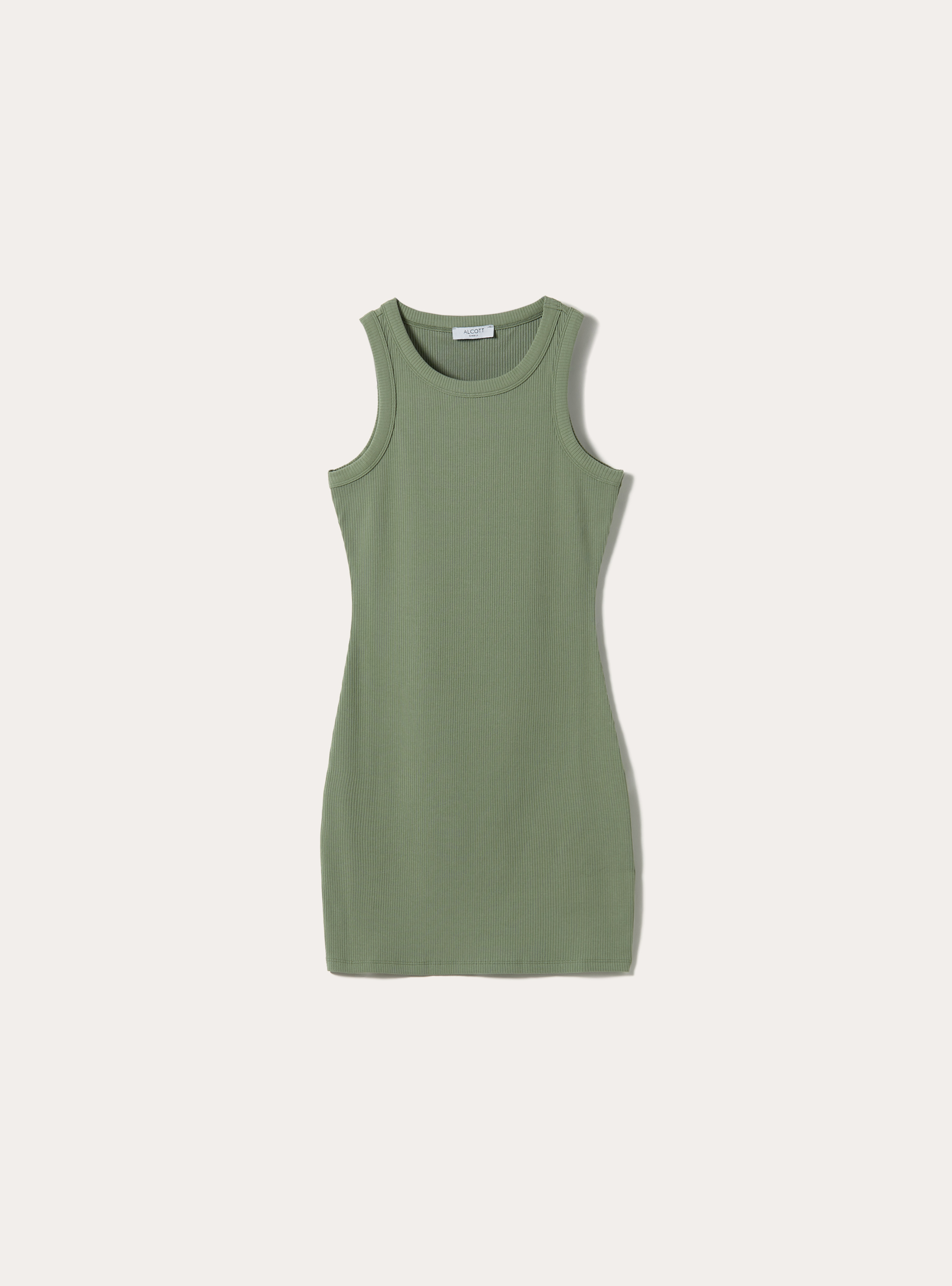 Basic ribbed dress, KY3 KAKY LIGHT