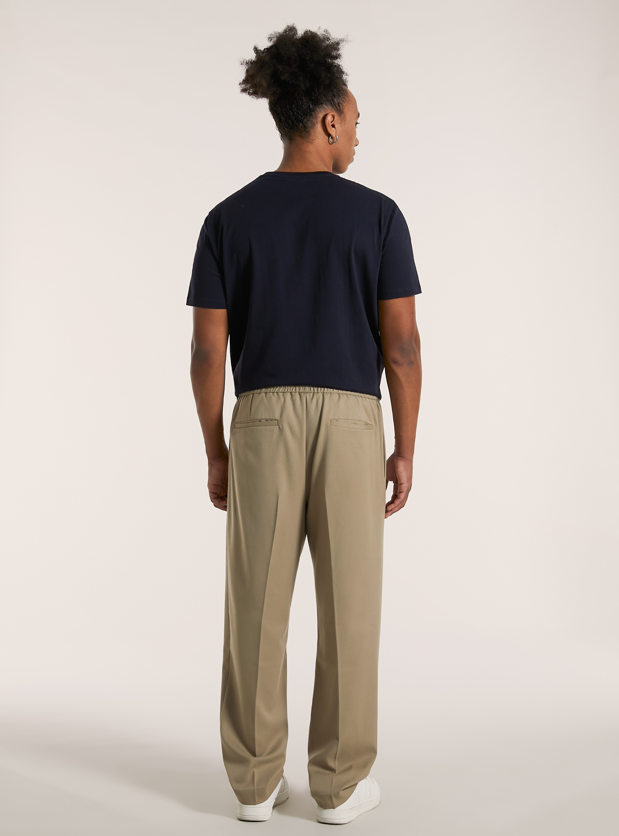 Twill-Jogger-Hose, BG2 BEIGE MEDIUM