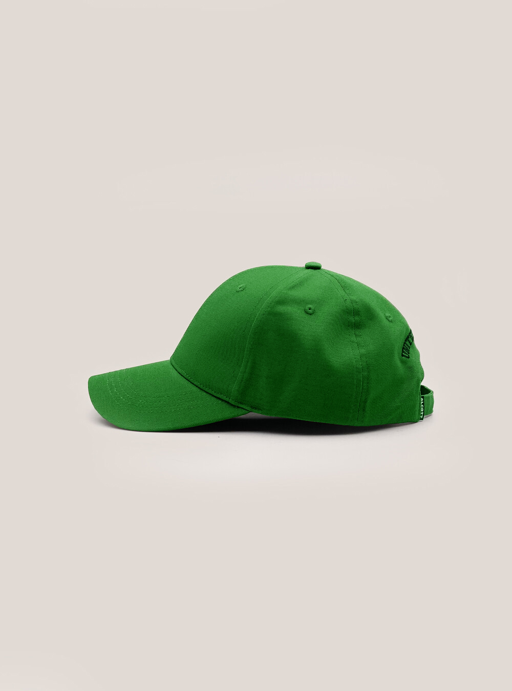 Cappello in tinta unita con visiera, C6575 GREEN