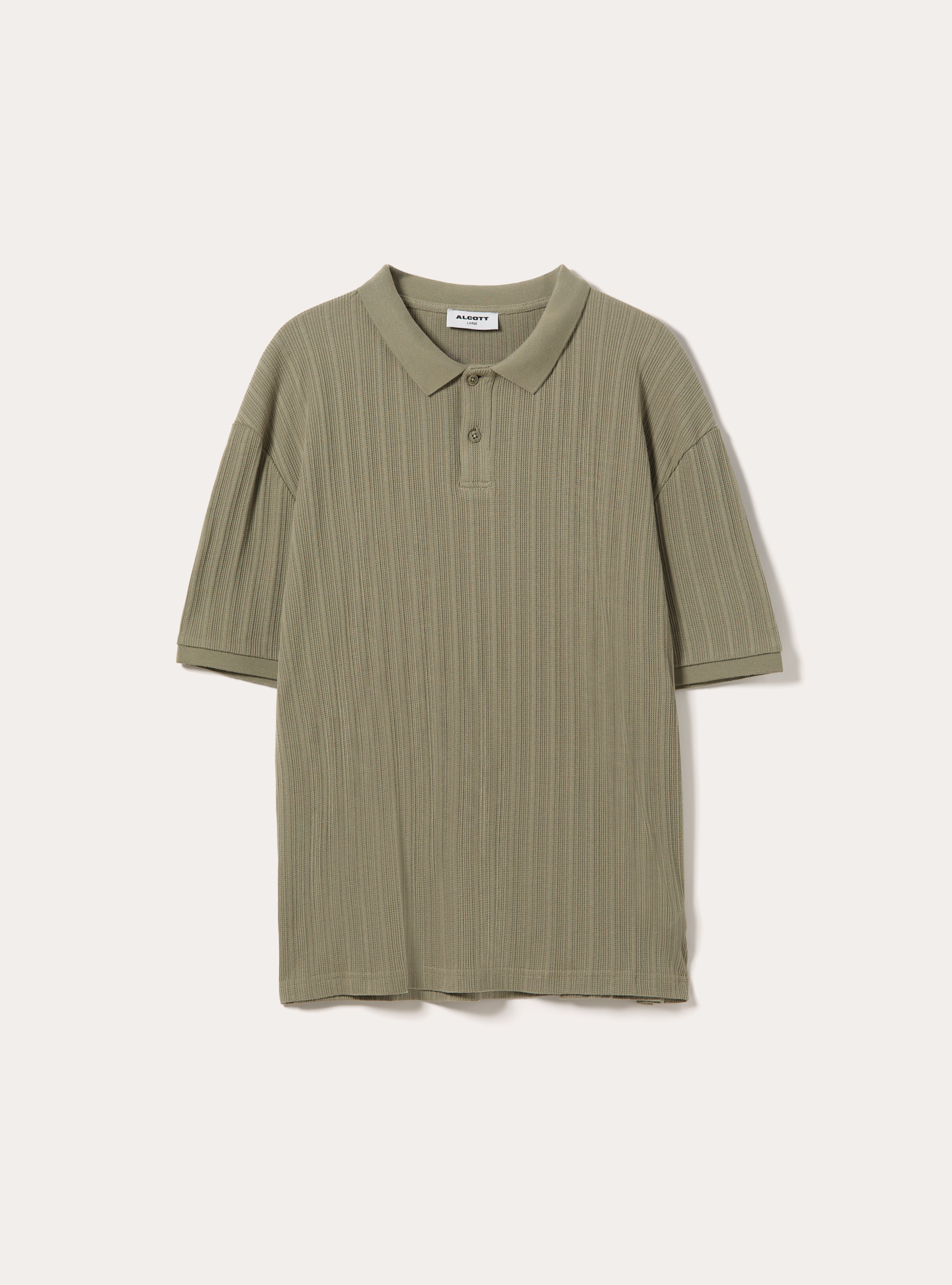 Polo en Jersey Structur&eacute; Coupe Regular Fit, KY3 KAKY LIGHT