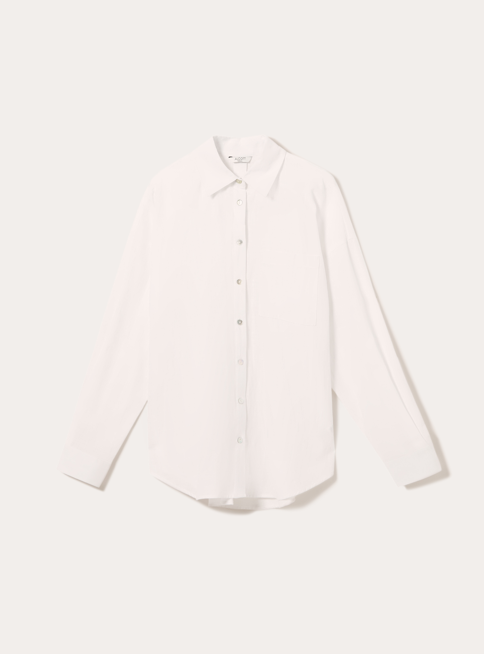 Hemd in &Uuml;bergr&ouml;&szlig;e mit Tasche, WH1 OFF WHITE