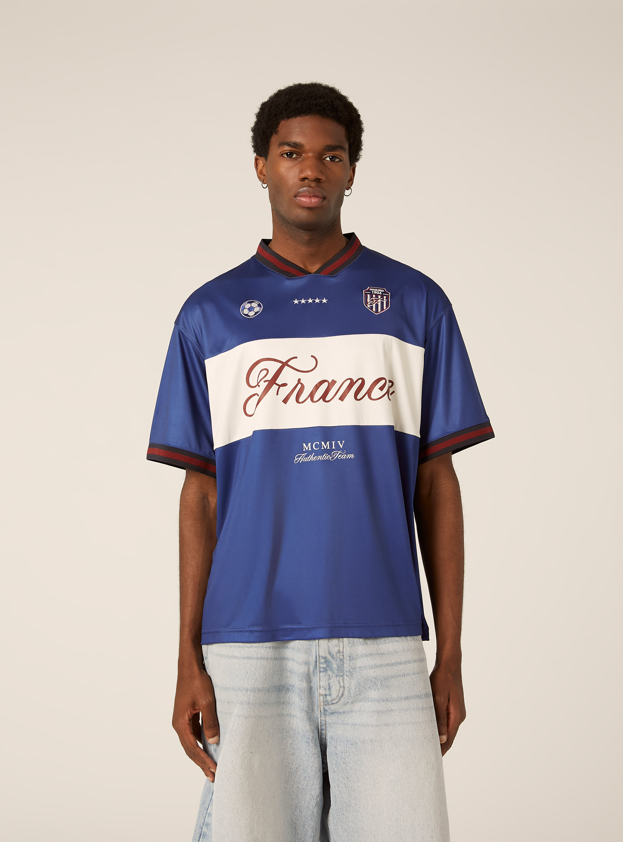 Maillot de Foot Blokecore en Tissu Technique L&eacute;ger, RY2 ROYALE MEDIUM
