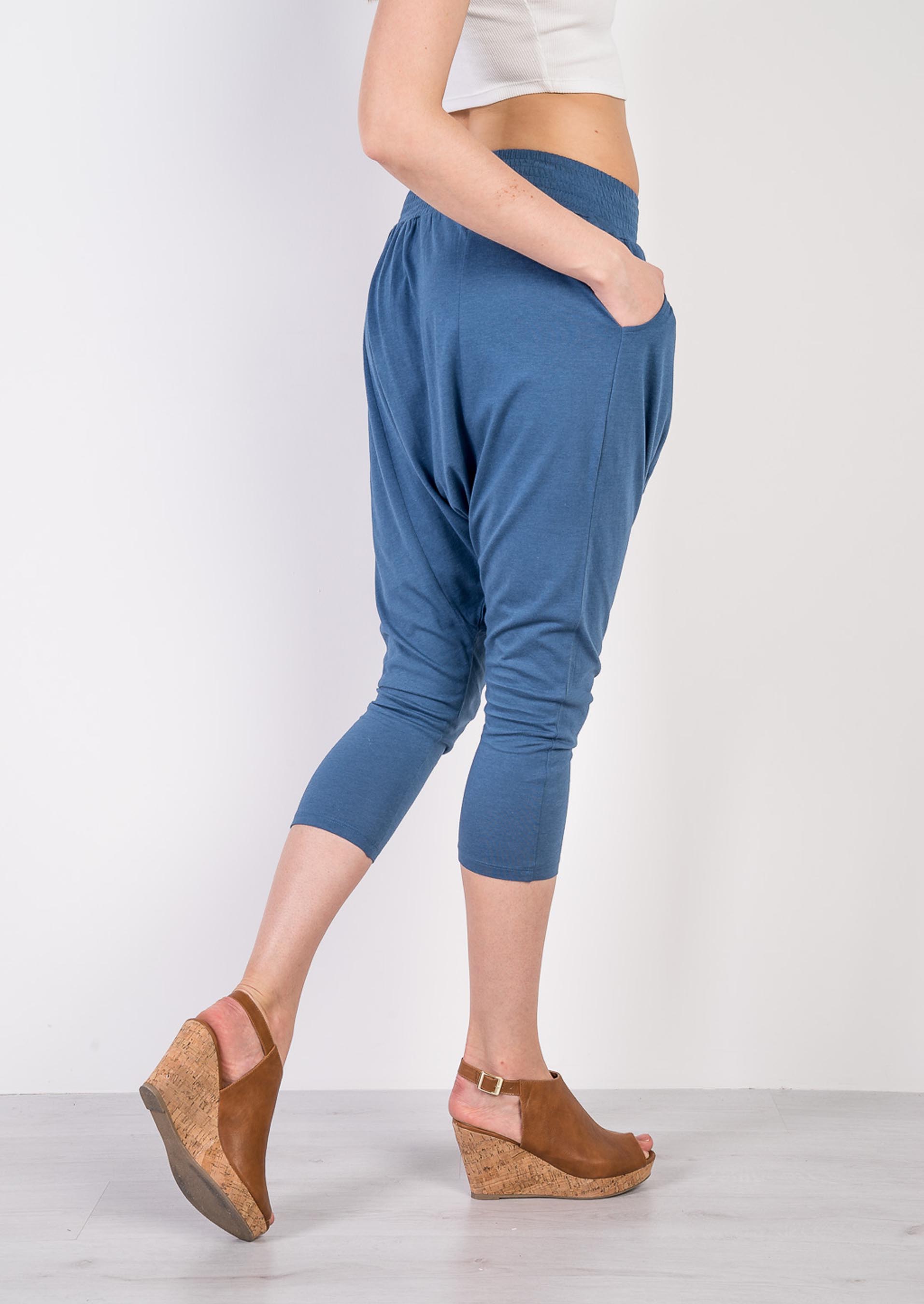 Low-rise trousers, C0239 BLUE