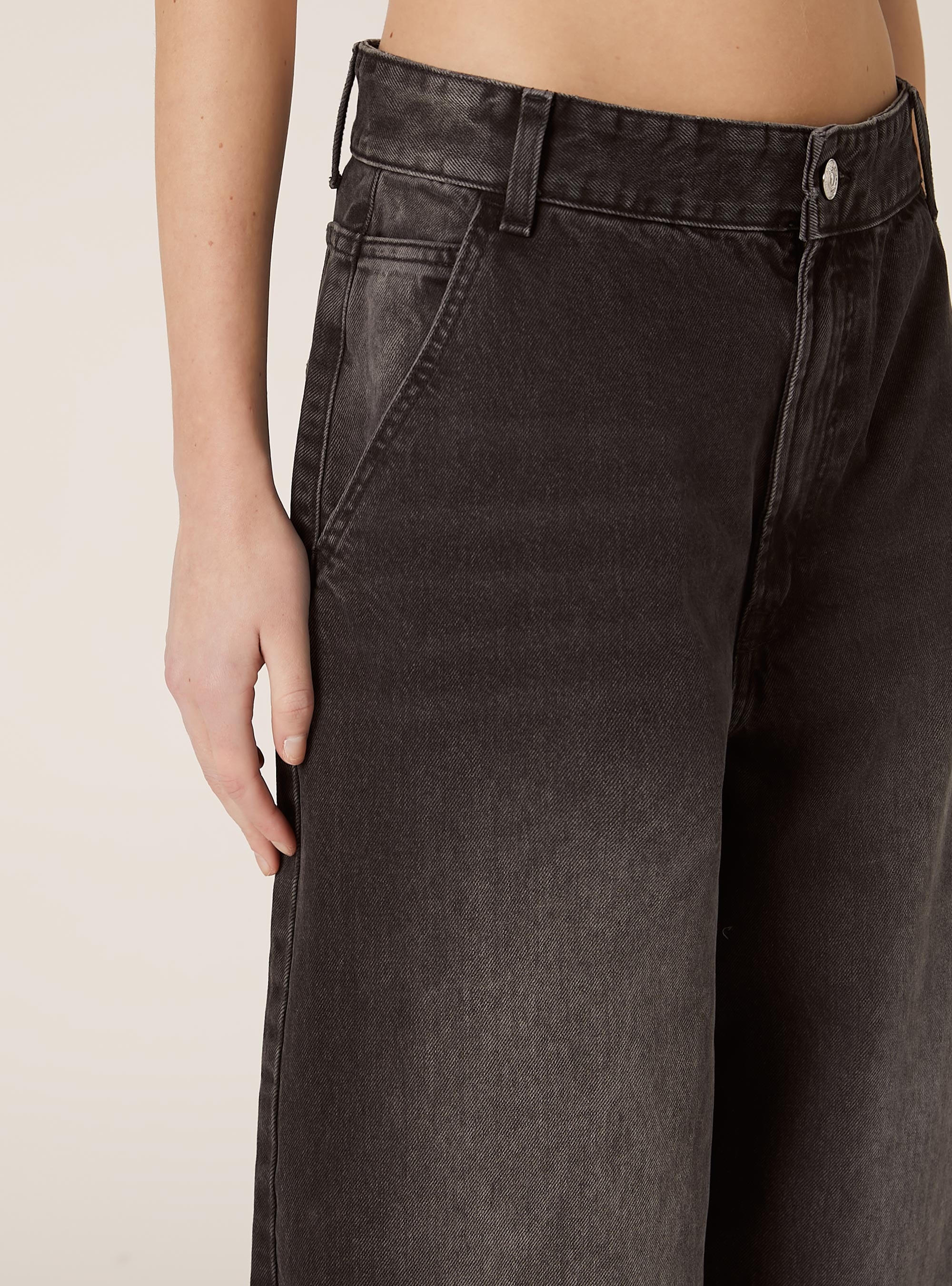 Skater Fit Jeans, D000 BLACK