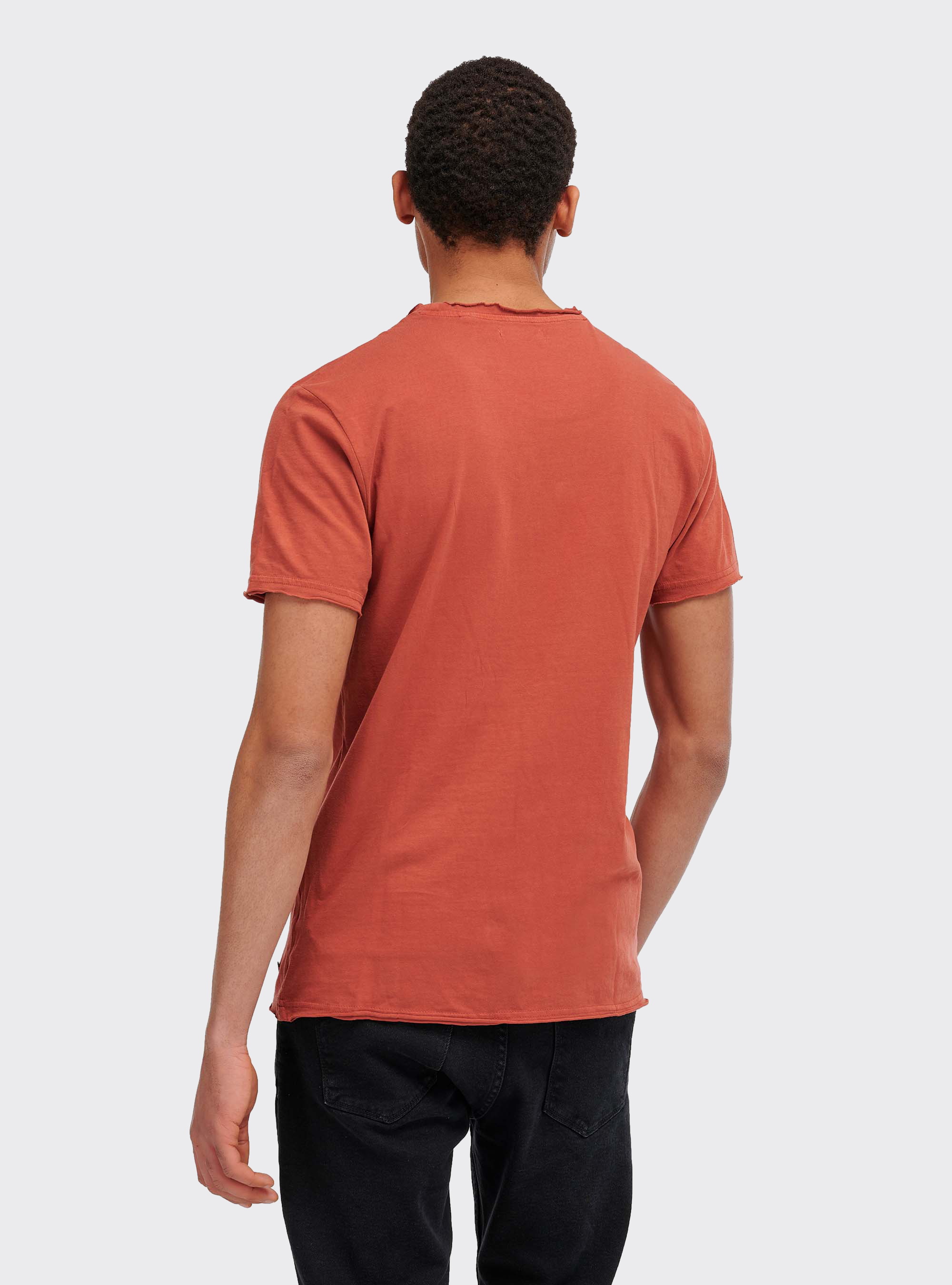 COLOR BLOCK T-SHIRT, RUSTY