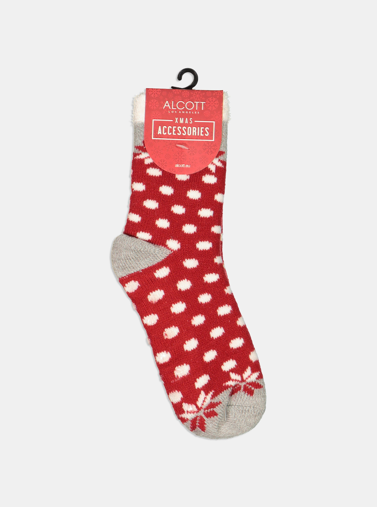 Calzini natalizi, RED/WHITE B009