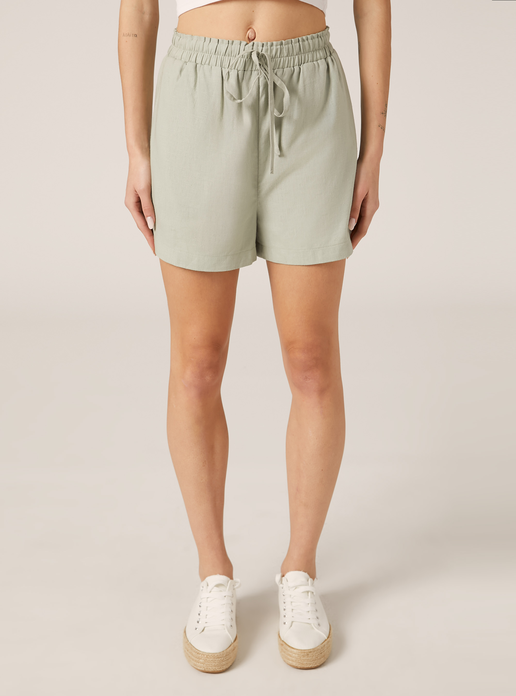 Short en lin, SG3 SAGE LIGHT