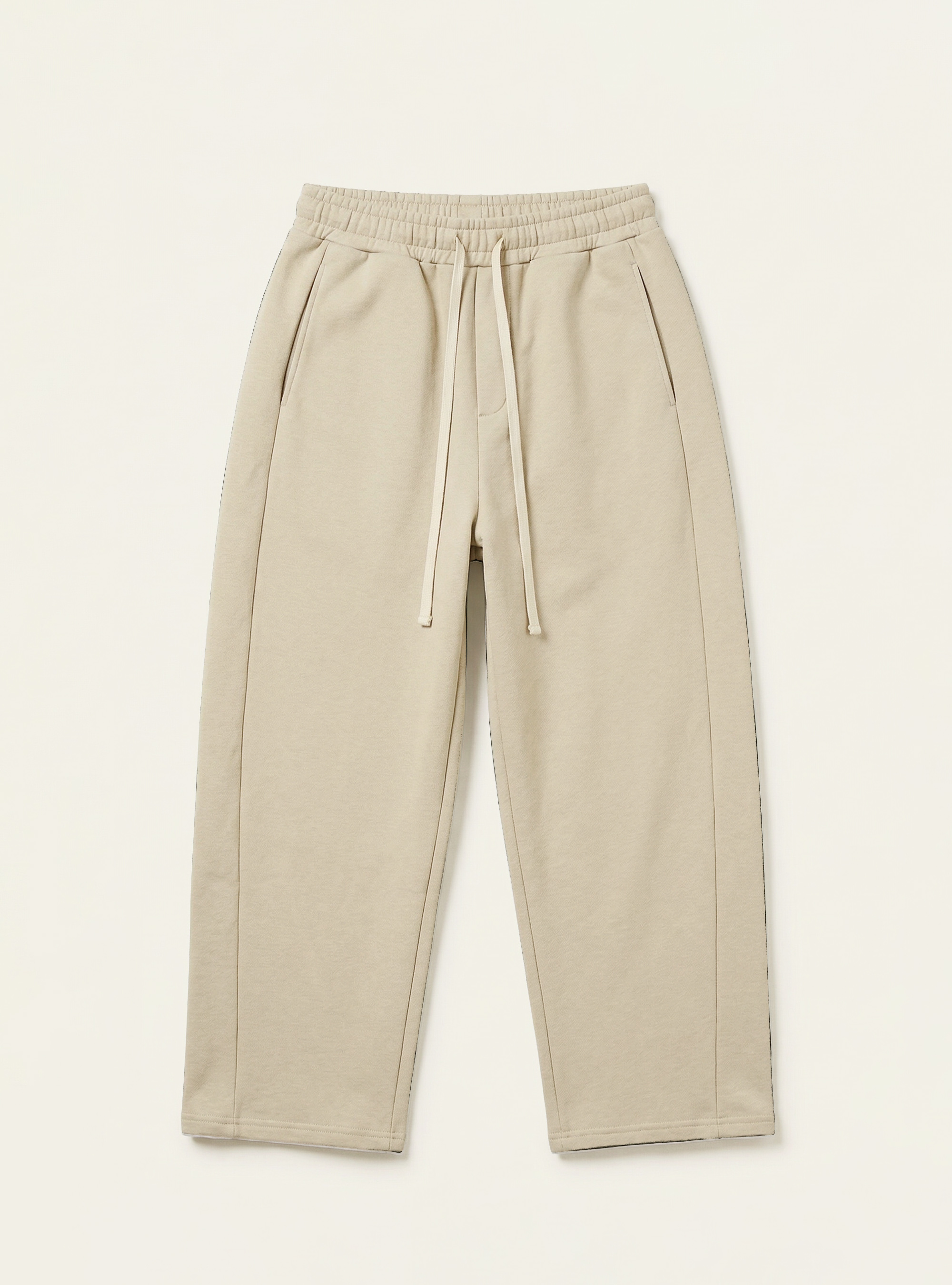 Jogger in felpa baloon fit, BG3 BEIGE LIGHT