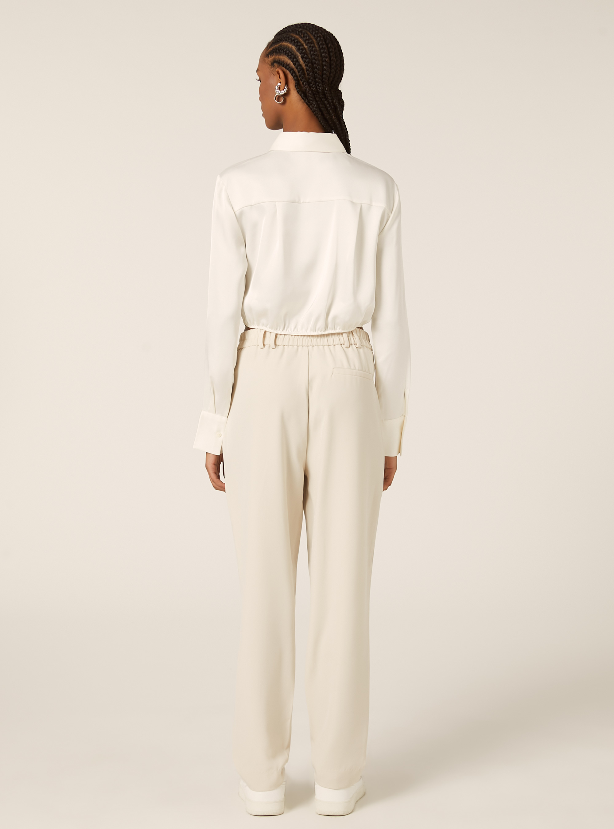 Regular fit trousers with pleats, BG2 BEIGE MEDIUM