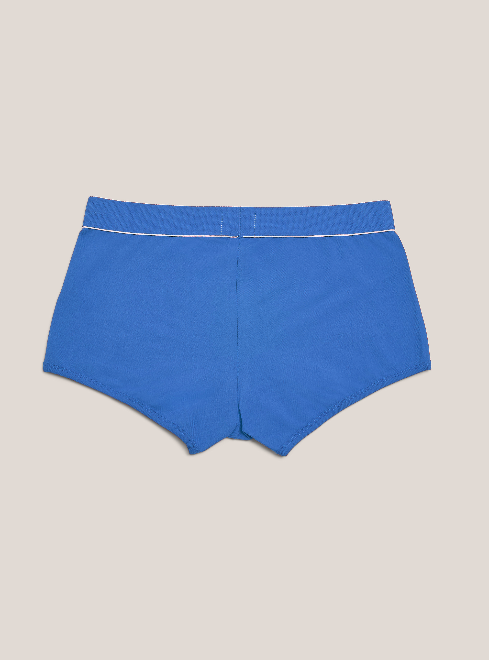 Boxer in cotone elasticizzato con logo, AZ1 AZURE DARK
