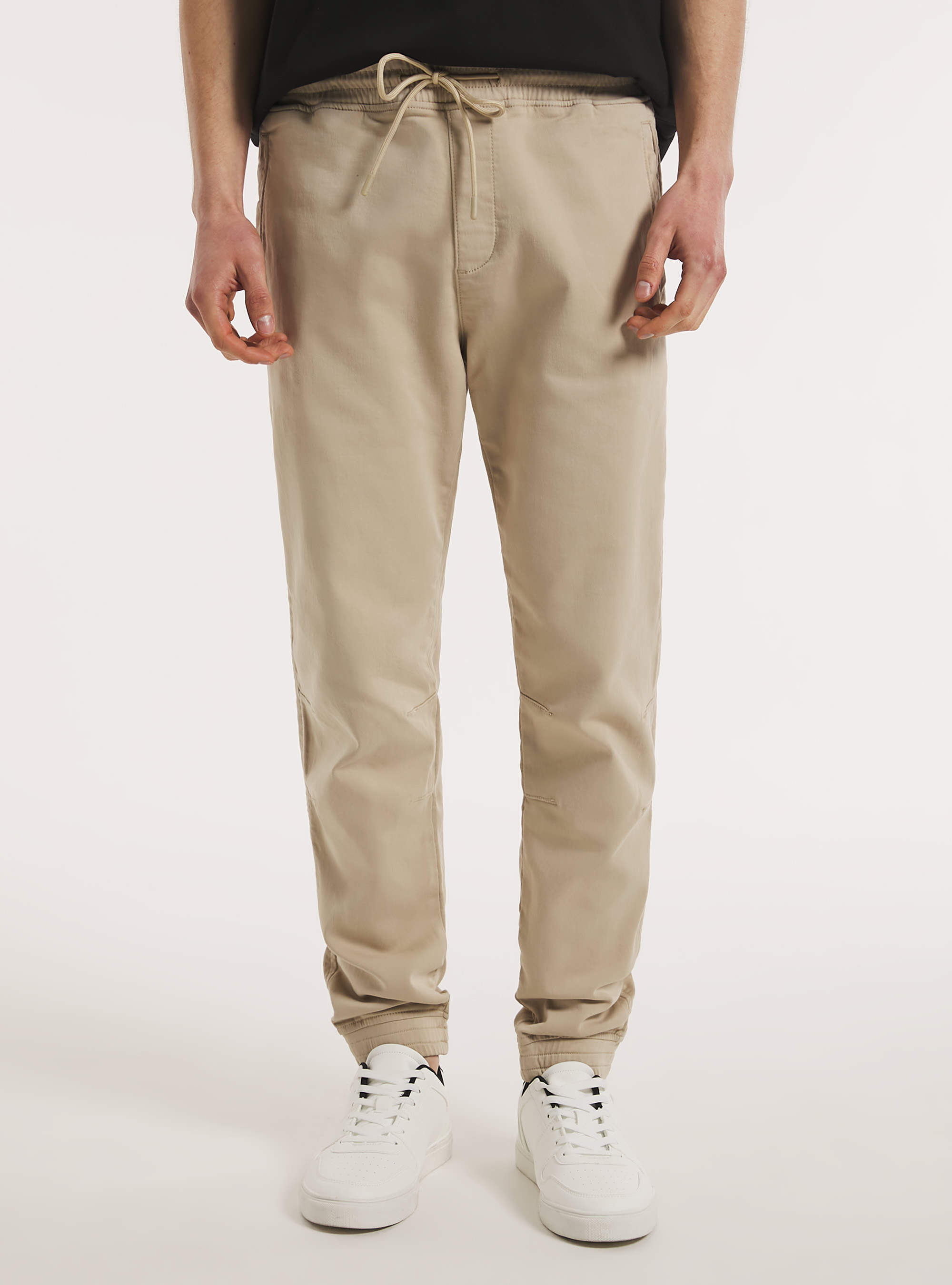Jogginghose aus Baumwolle, BG3 BEIGE LIGHT