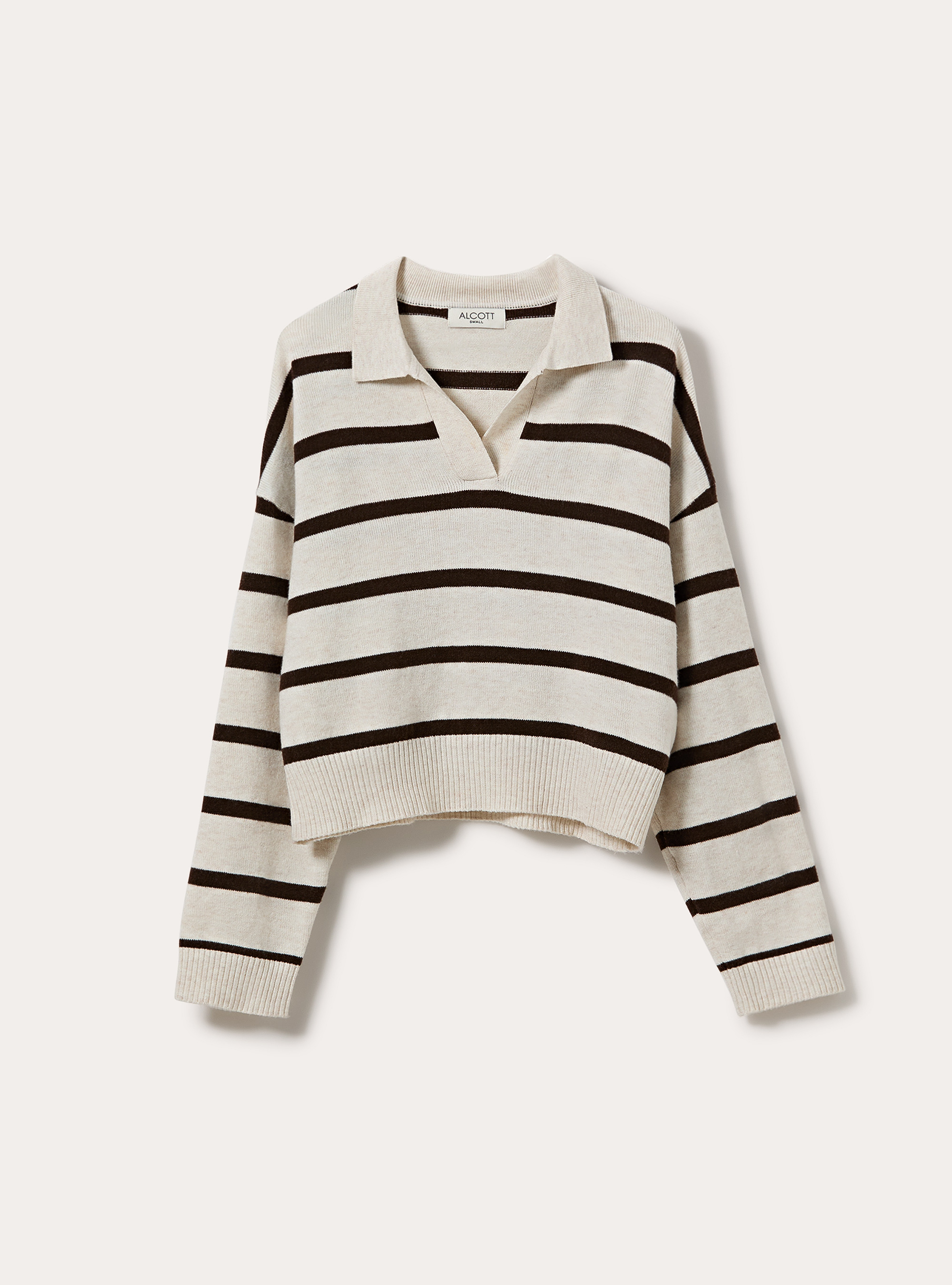 Maglia con collo a polo, STRIPES