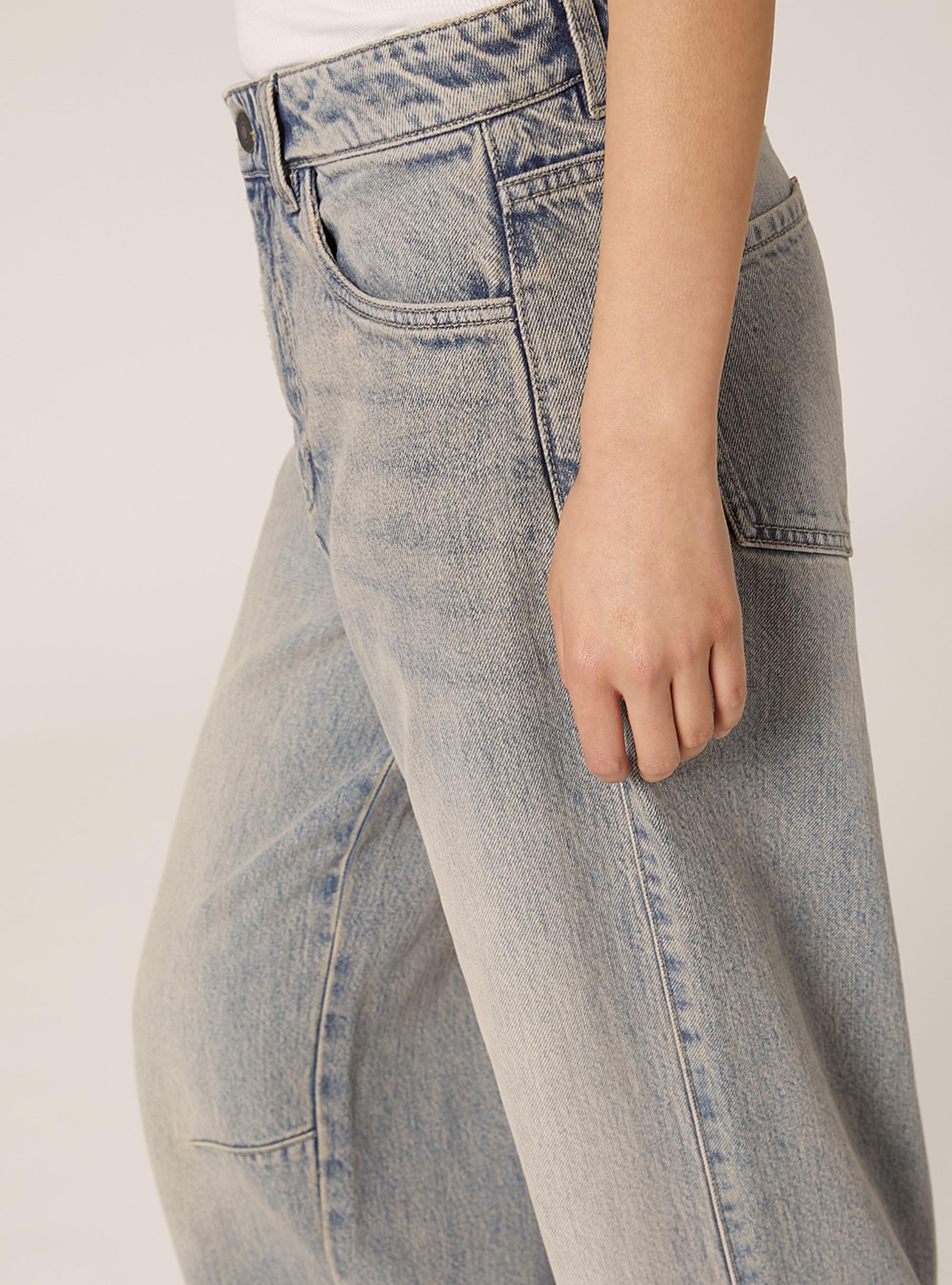 Baggy fit jeans, D004 MEDIUM LIGHT BLUE