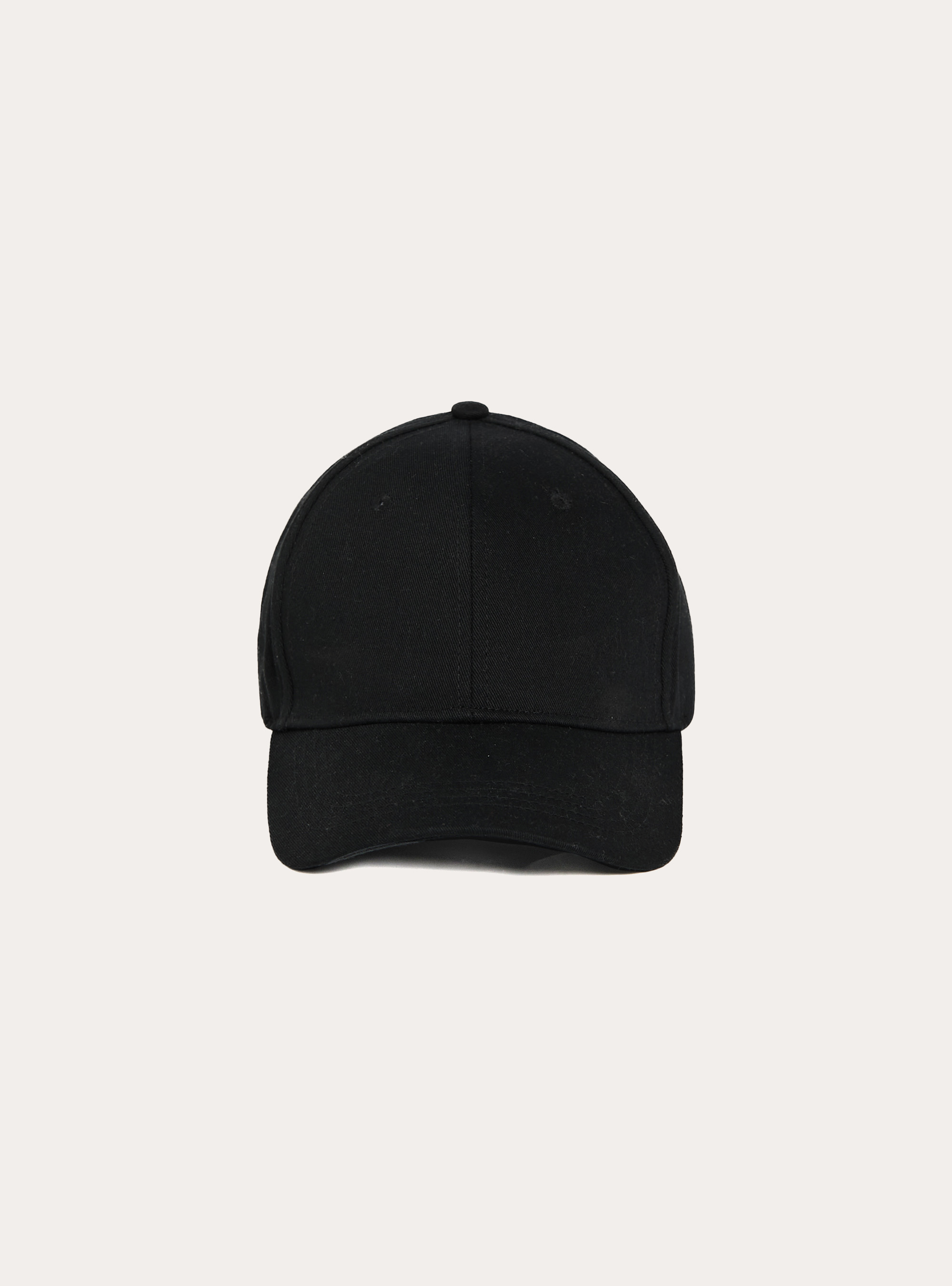 Cappello basico con ricamo, BK1 BLACK