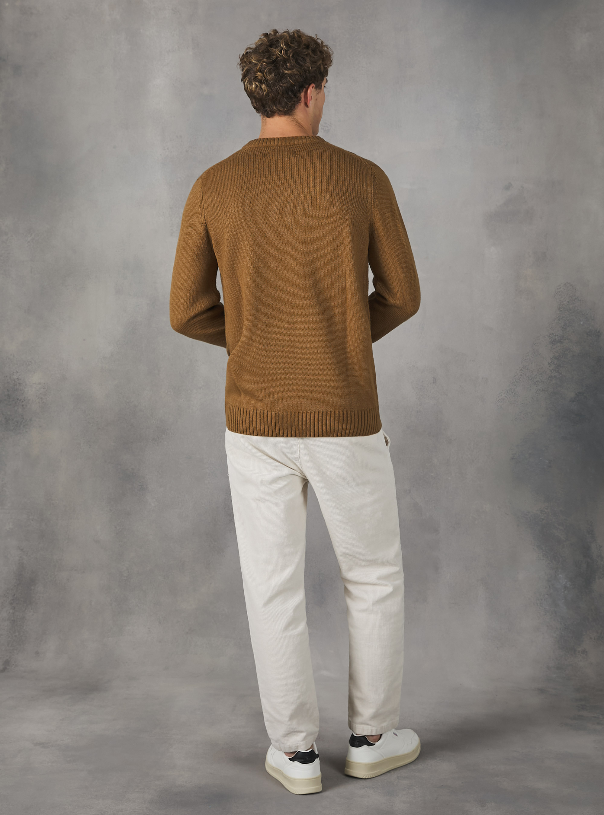 Pullover caldo effetto cachemire, BG3 BEIGE LIGHT