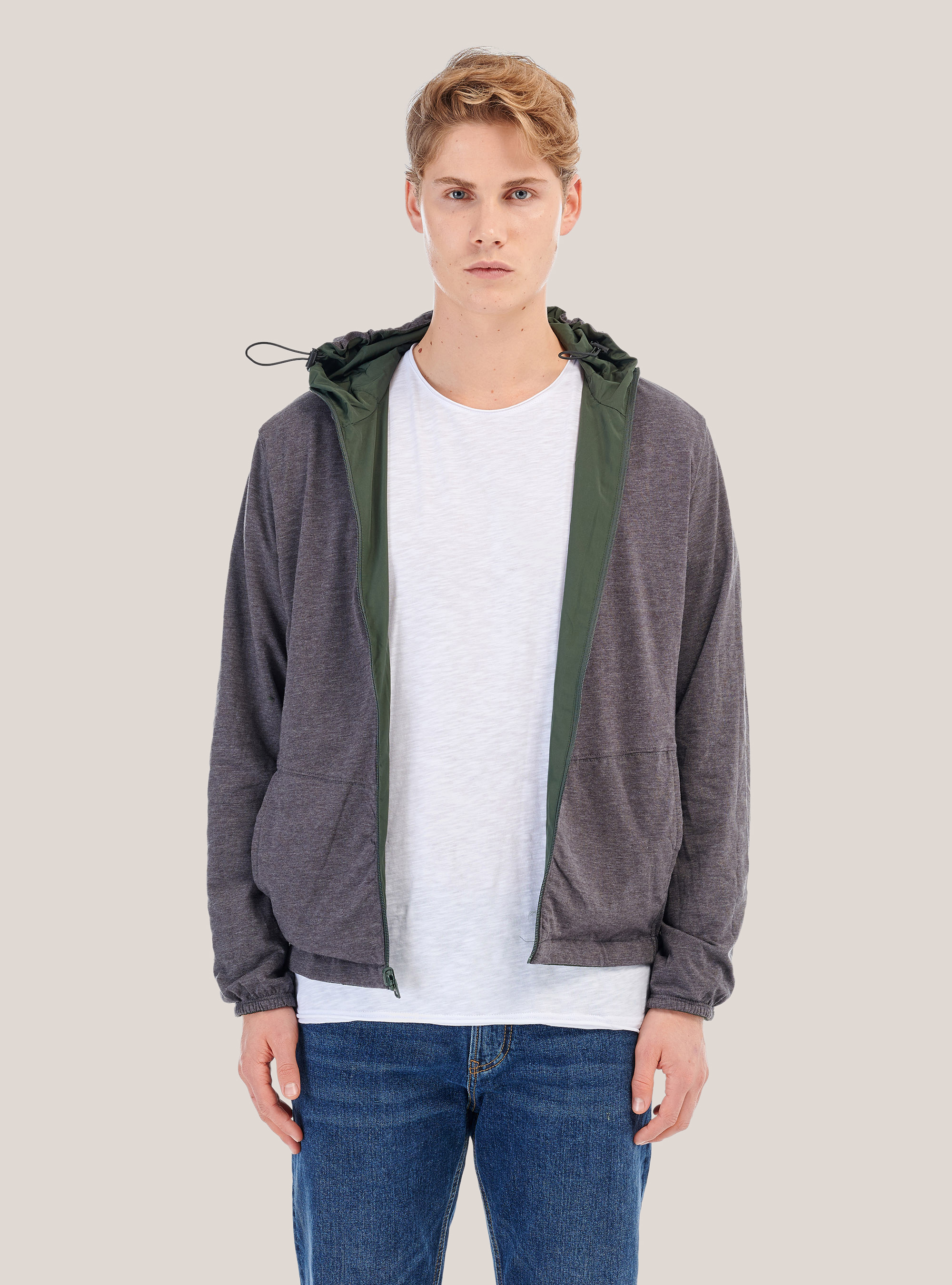 PARKA REVERSIBLE, CAQUI