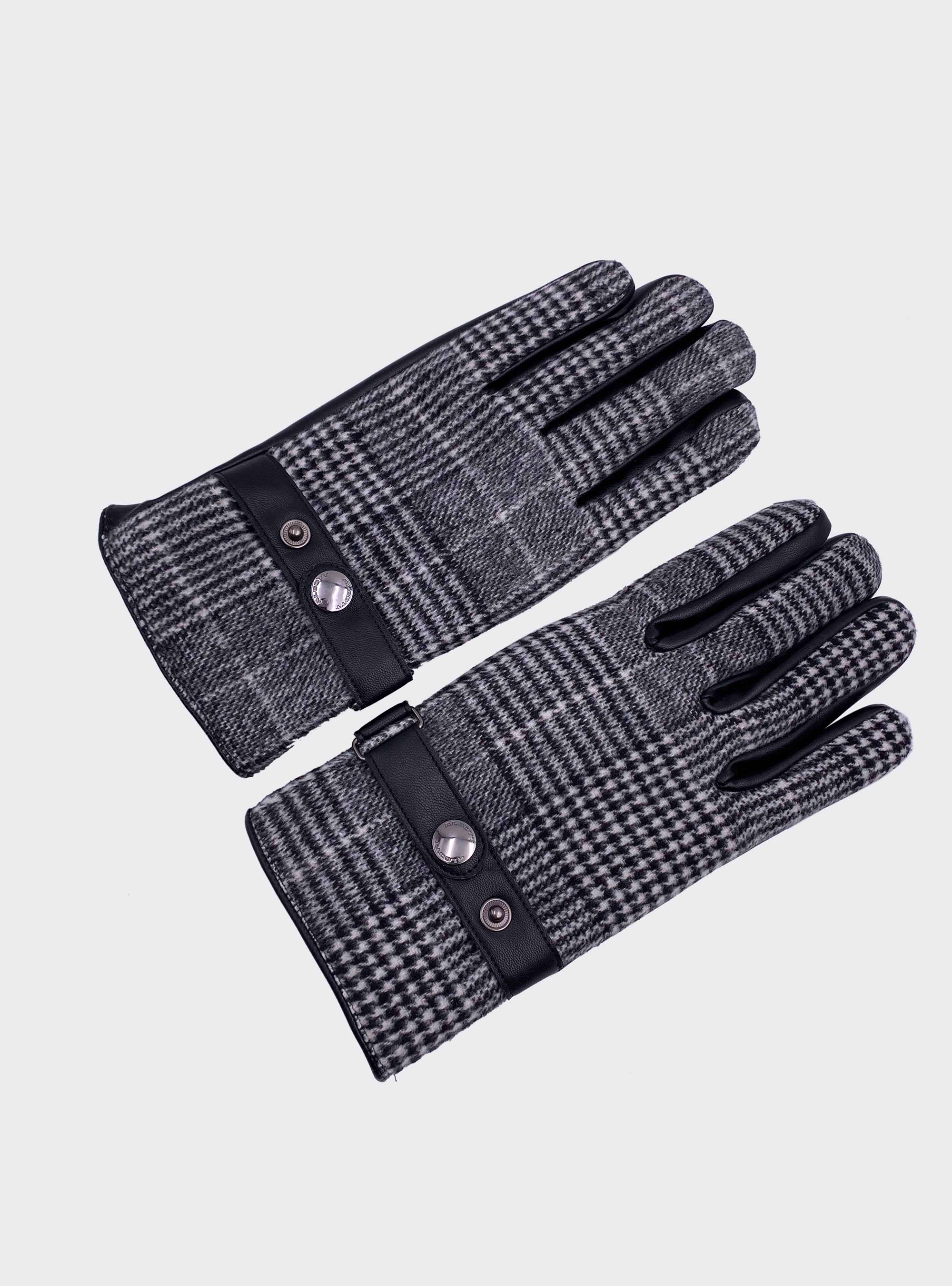 Guanti con bottone, MULTICOLORE