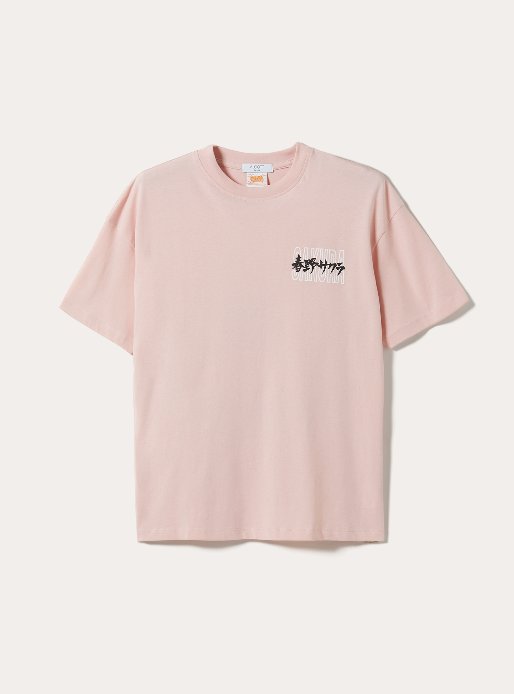 Naruto / Alcott T-shirt, PK3 PINK LIGHT