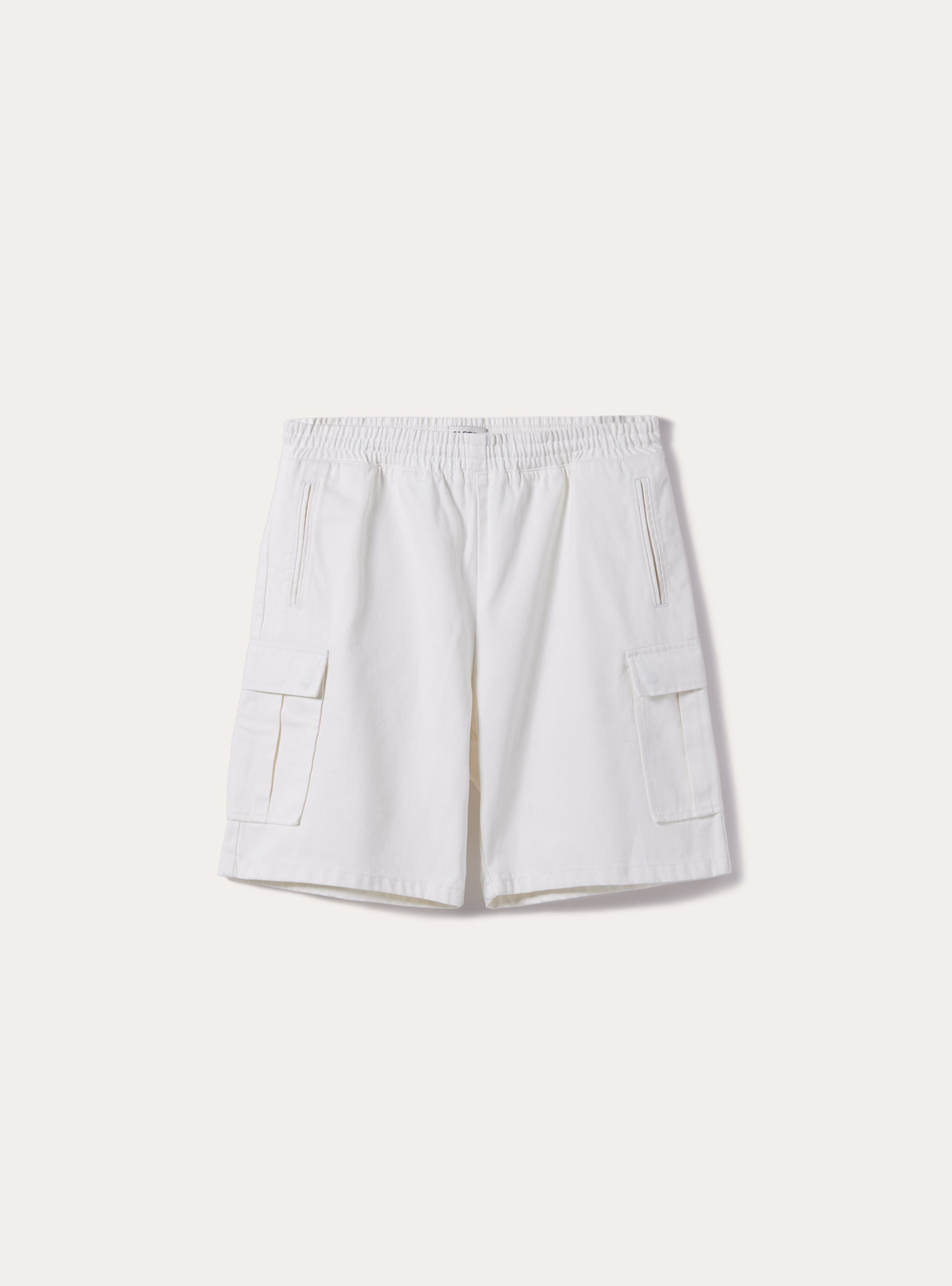 Bermuda cargo en sergé, WH1 OFF WHITE