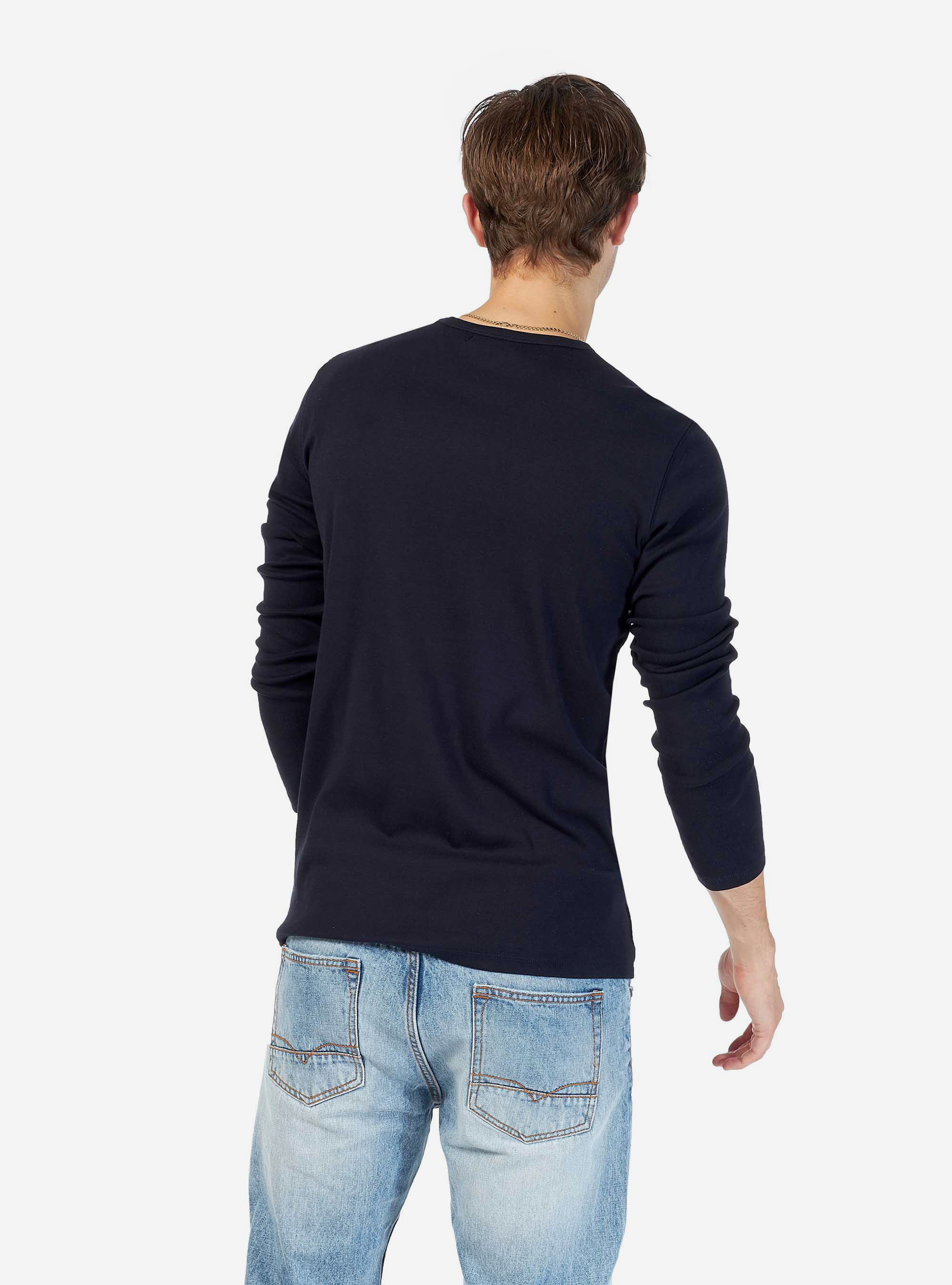 Tshirt à manches longues, C2254 BLUE